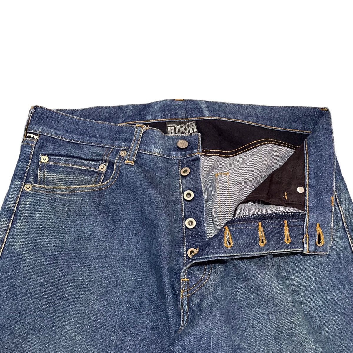 Bounty Hunter Vintage Bounty Hunter Raw Fades Denim Pants Size US 34 / EU 50 - 3 Thumbnail