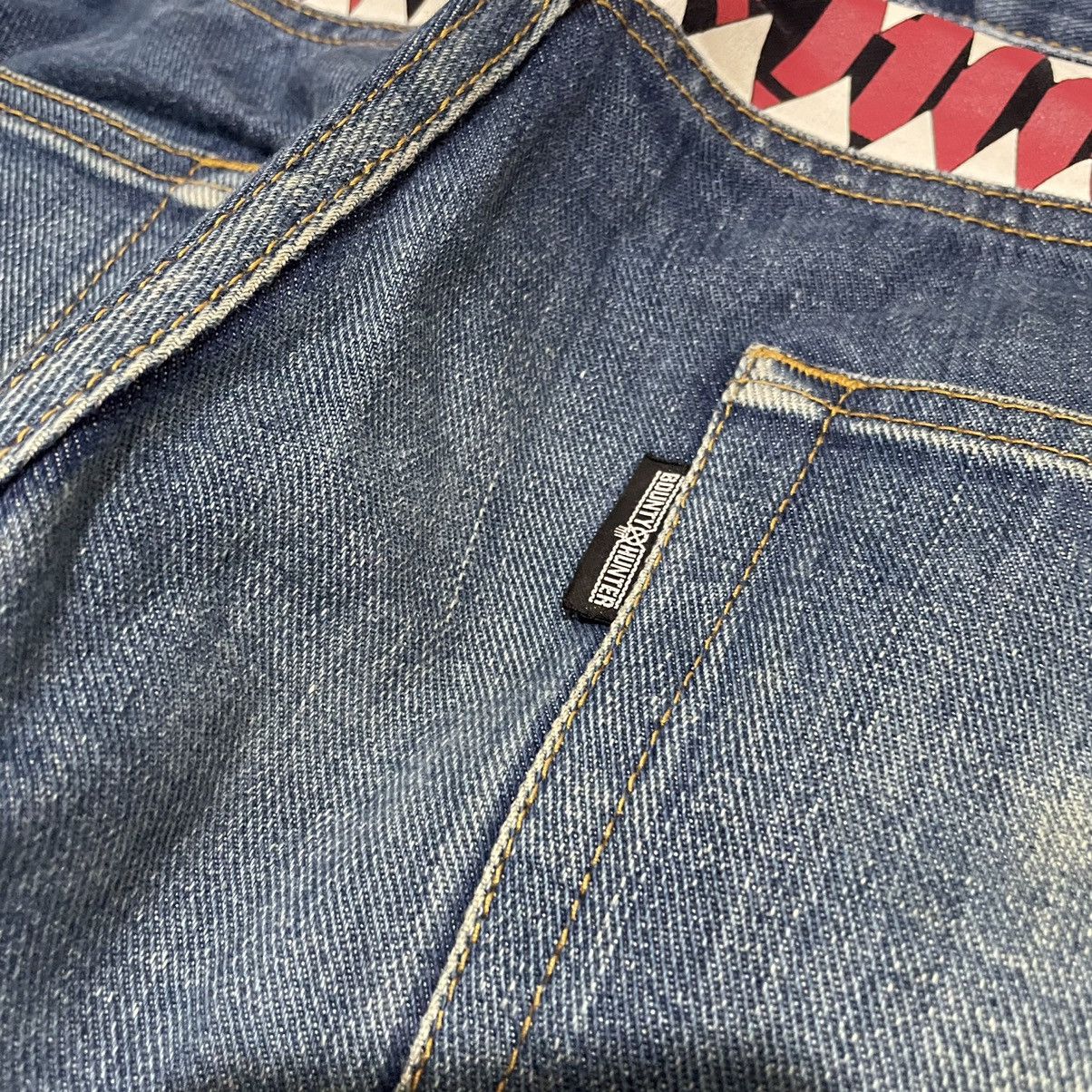 Bounty Hunter Vintage Bounty Hunter Raw Fades Denim Pants Size US 34 / EU 50 - 7 Thumbnail