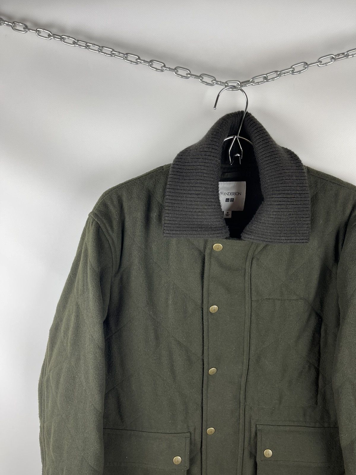 JW Anderson × Uniqlo Uniqlo x J.W.Anderson wool polyester fleece quilted jacket Size US M / EU 48-50 / 2 - 4 Thumbnail
