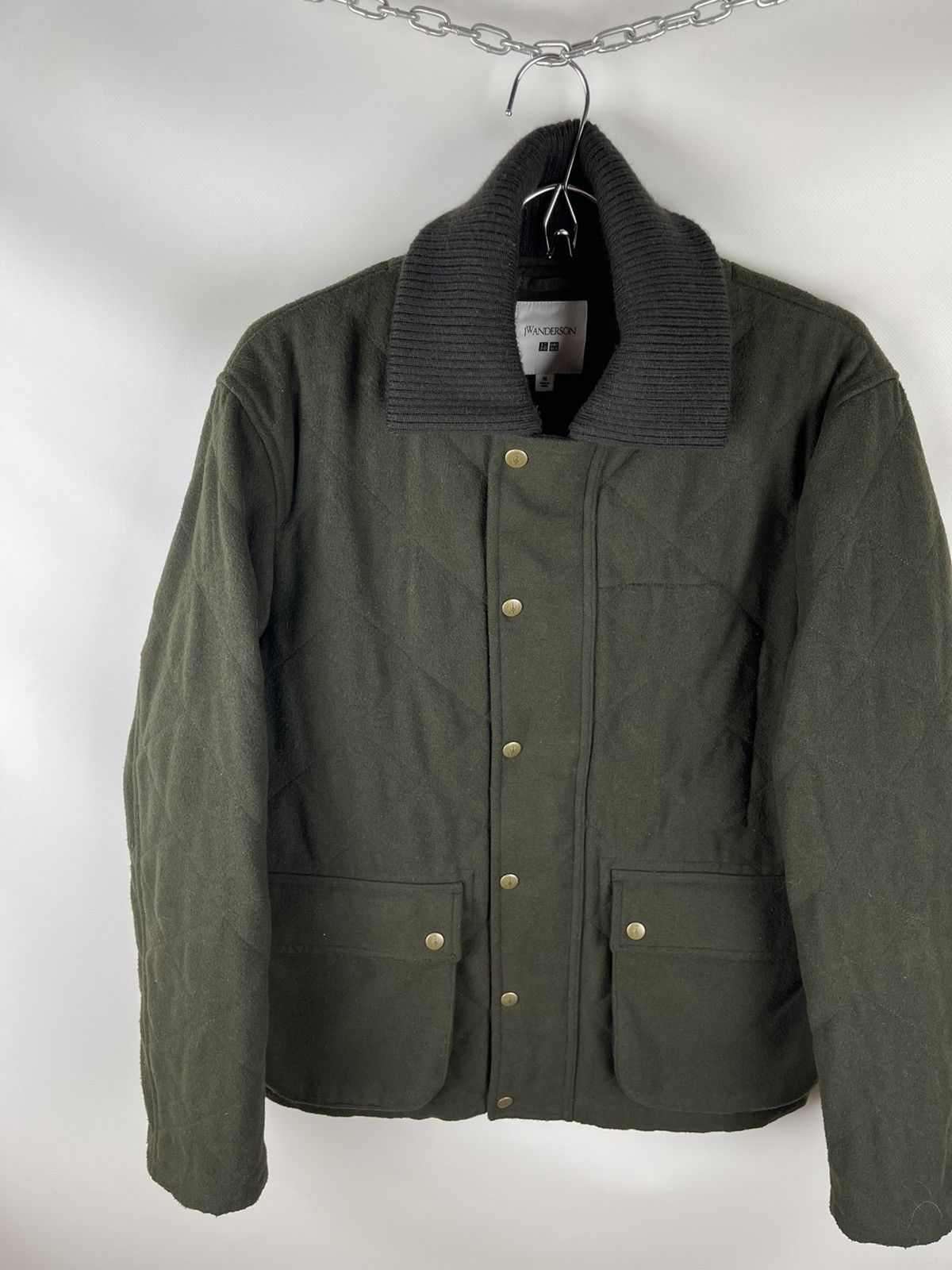 JW Anderson × Uniqlo Uniqlo x J.W.Anderson wool polyester fleece quilted jacket Size US M / EU 48-50 / 2 - 3 Thumbnail