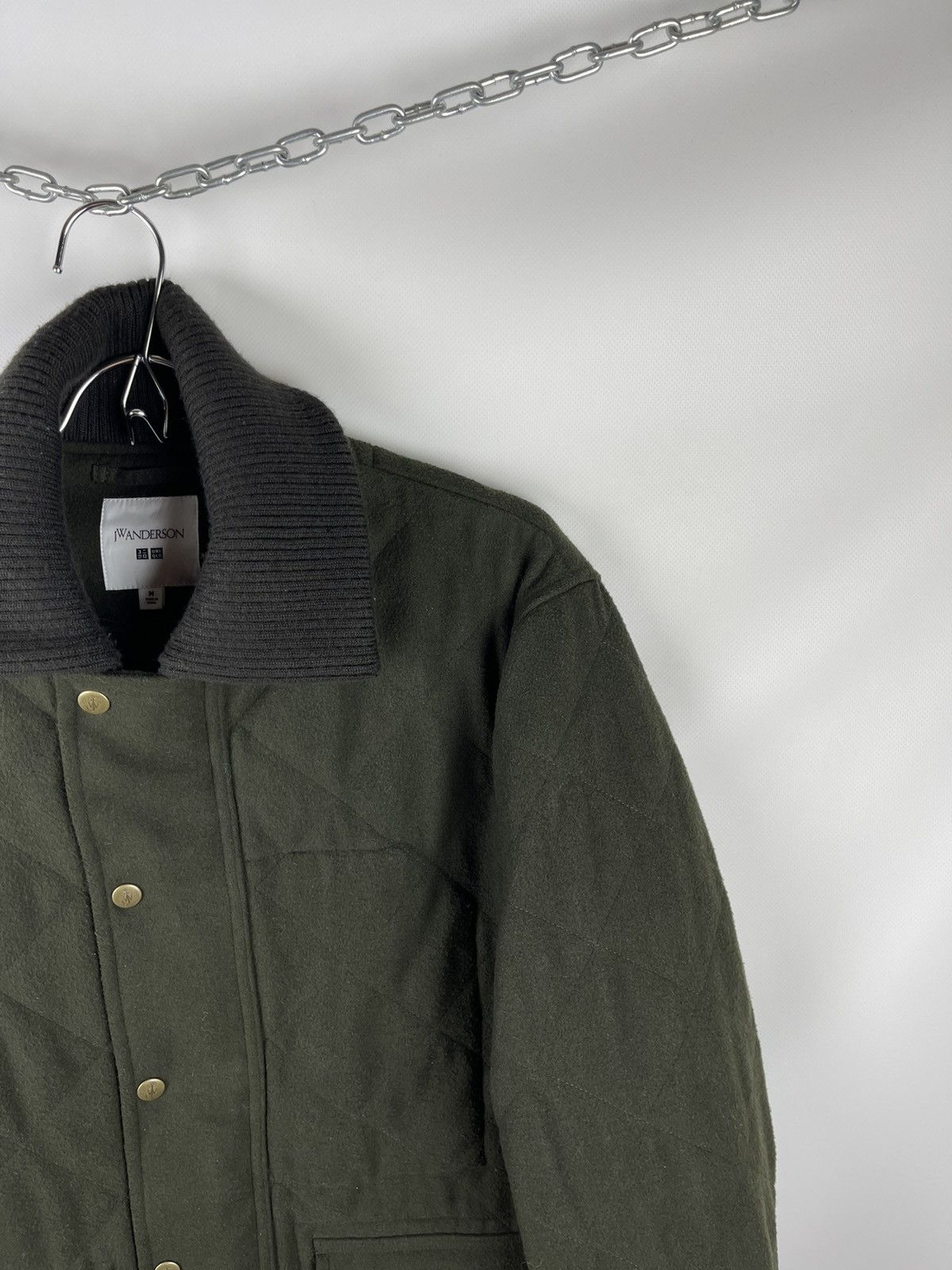 JW Anderson × Uniqlo Uniqlo x J.W.Anderson wool polyester fleece quilted jacket Size US M / EU 48-50 / 2 - 2 Thumbnail