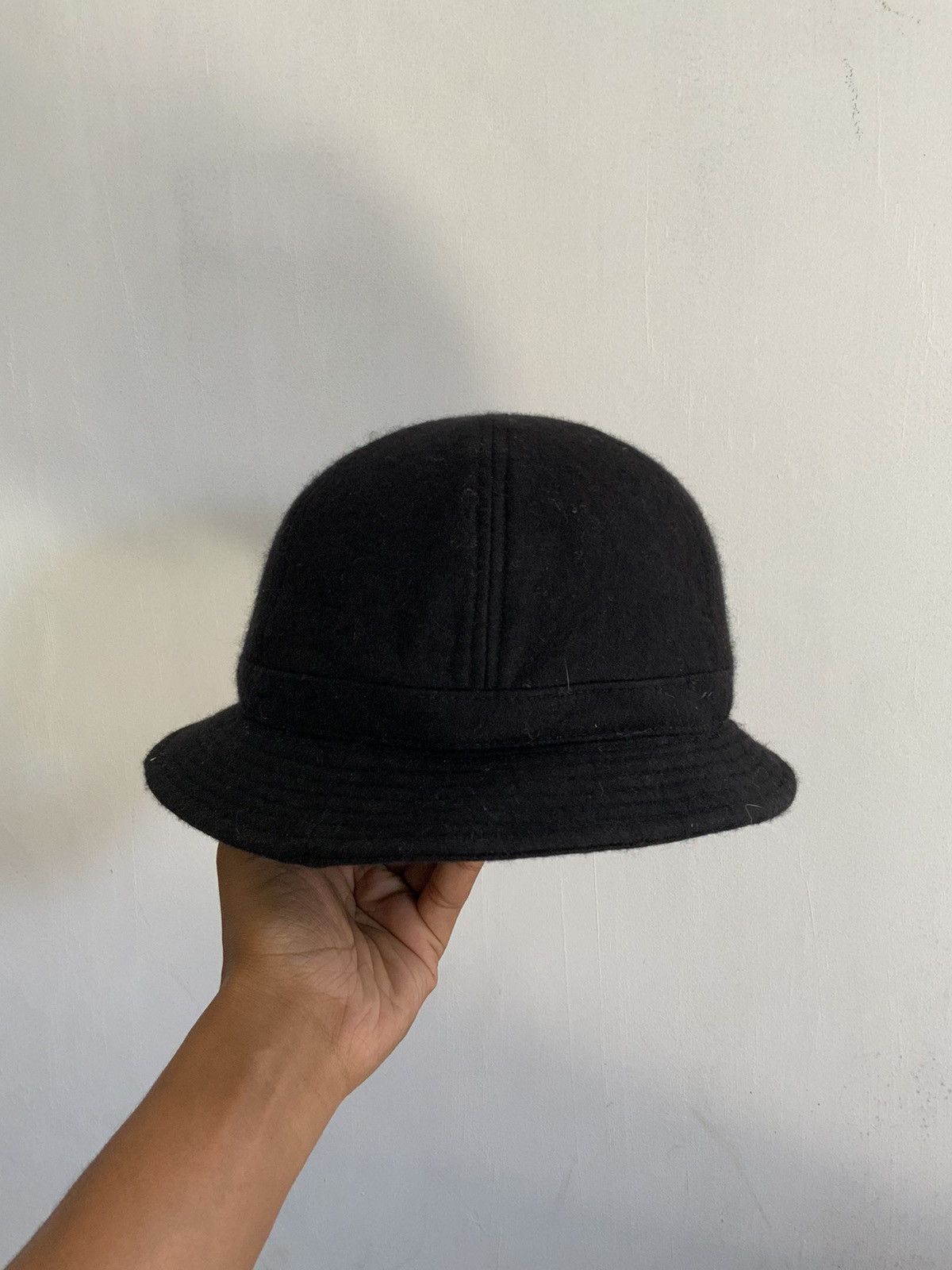 Japanese Brand Wool Mohair Marylia Bucket Hat Size ONE SIZE - 2 Thumbnail