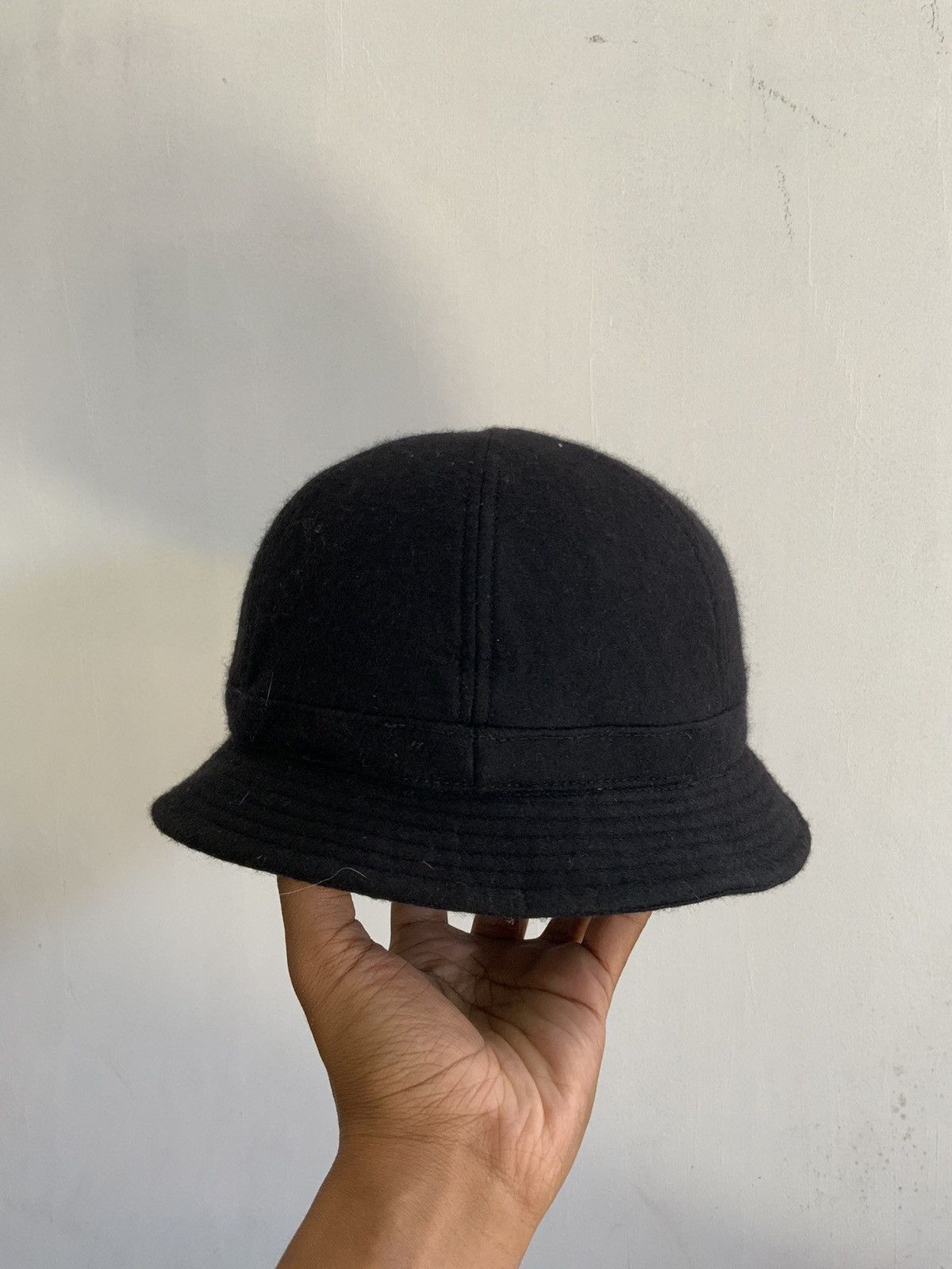 Japanese Brand Wool Mohair Marylia Bucket Hat Size ONE SIZE - 3 Thumbnail