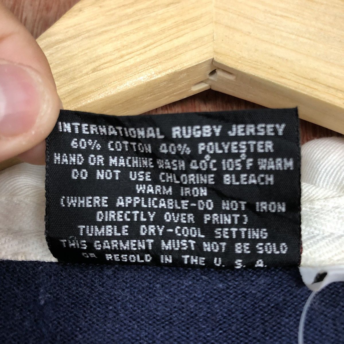 Canterbury of New Zealand DLL Canterbury New Zealand rugby jersy stripe #1626 Size US S / EU 44-46 / 1 - 12 Thumbnail
