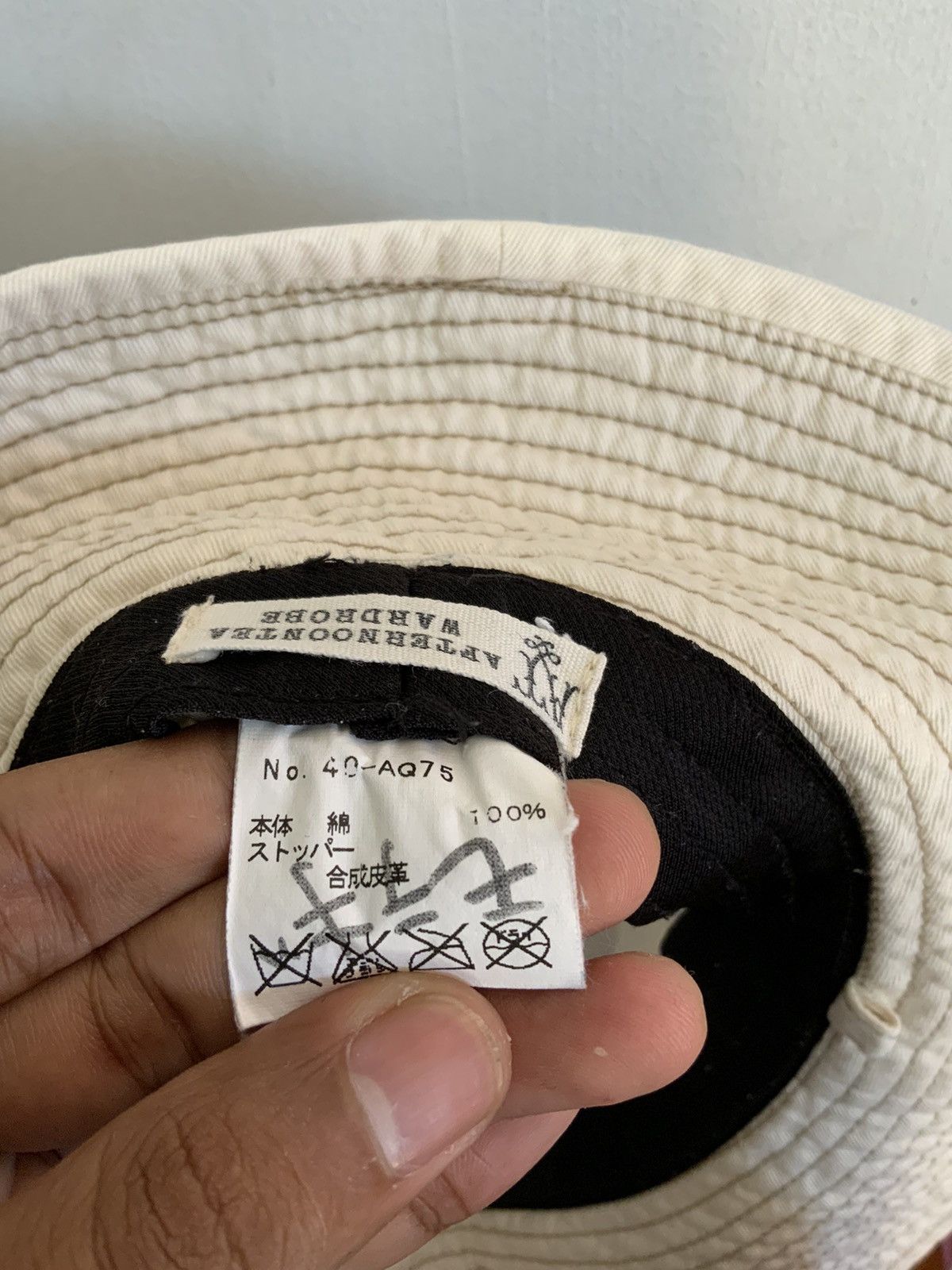 Japanese Brand Afternoontea Wardrobe outdoor Bucket Hat Cap Size ONE SIZE - 13 Thumbnail