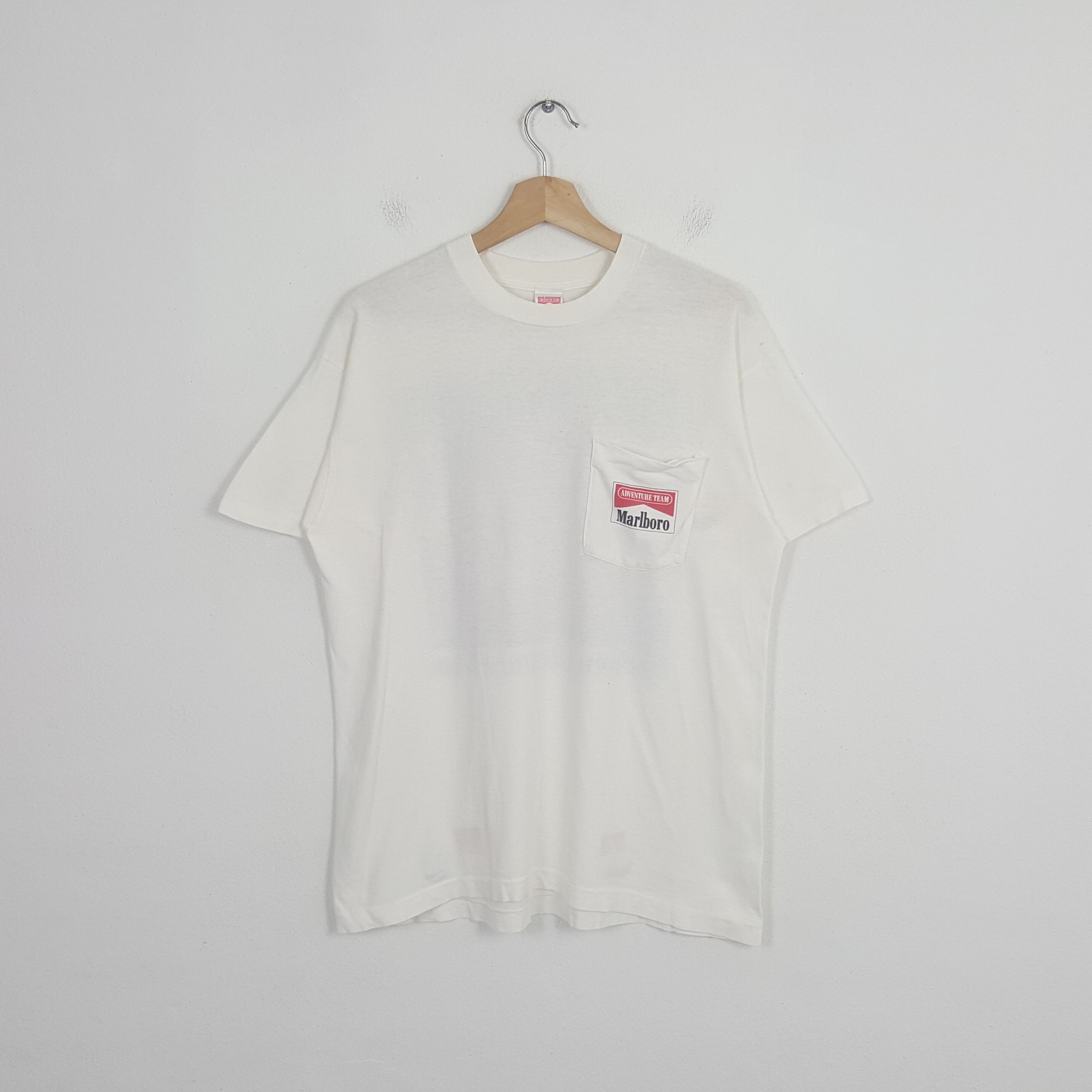 Marlboro Vintage Marlboro Adventure Team Tshirt Size US L / EU 52-54 / 3 - 2 Thumbnail