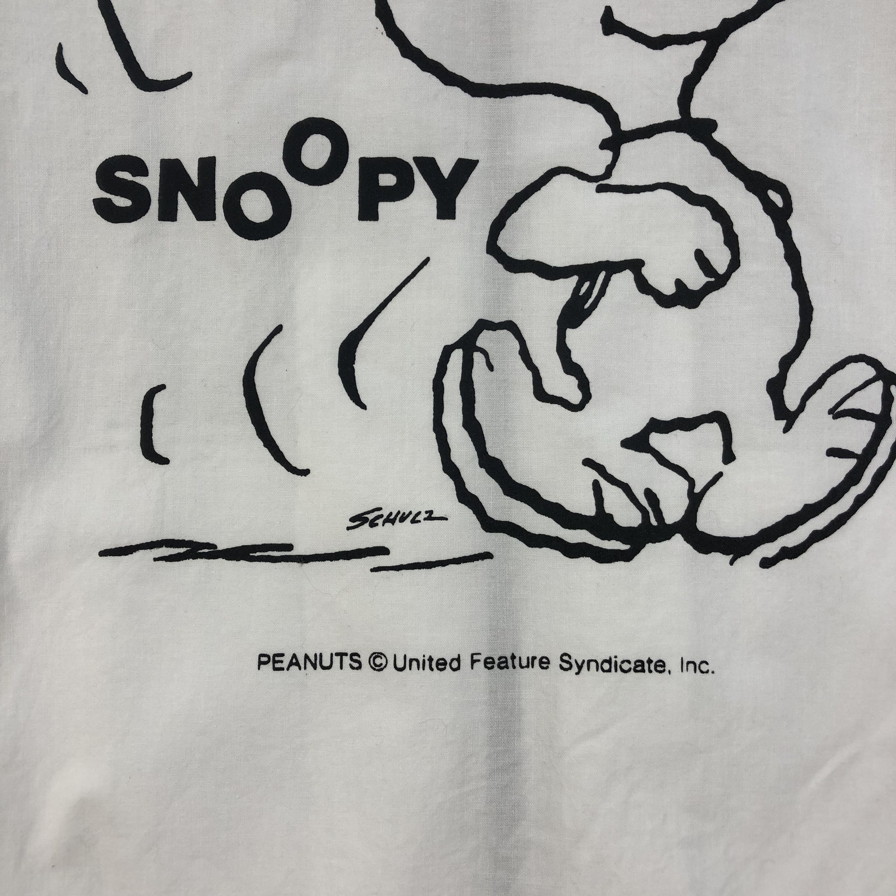 Peanuts Vintage Peanuts Snoopy Back Big Logo Hooded Jacket #4676-163 Size US L / EU 52-54 / 3 - 12 Thumbnail