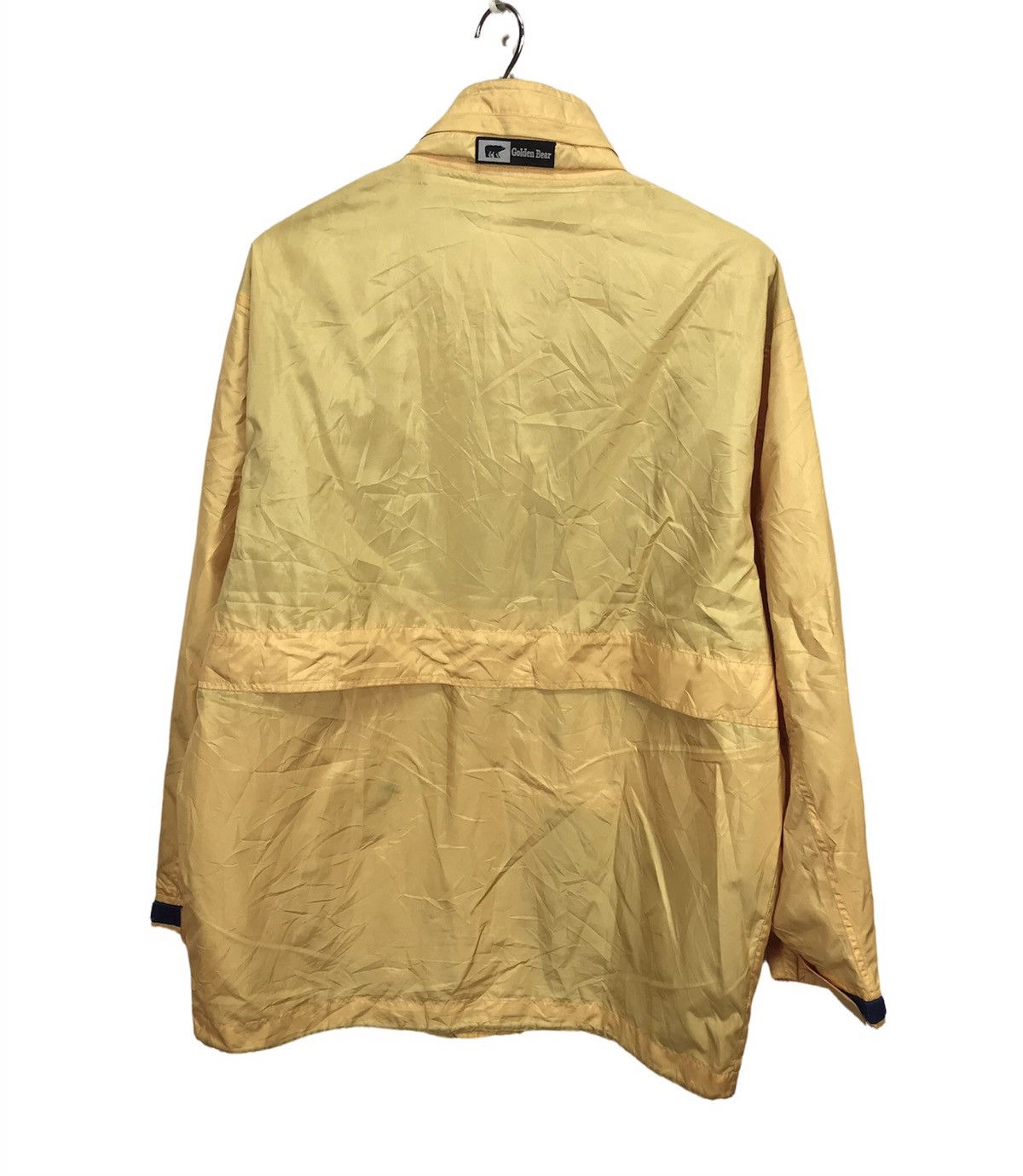 Golden bear zipper jacket hidden hoodie