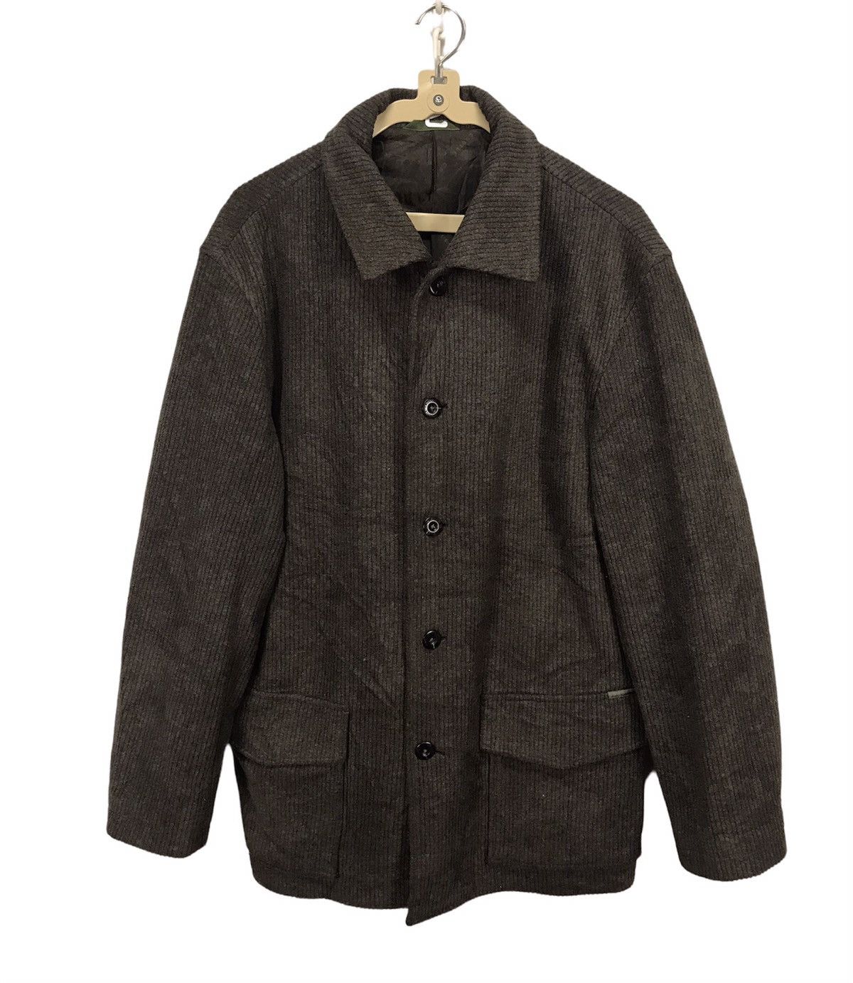 image of Vintage Crocodile Button Cudroy Jacket, Men's (Size Medium)
