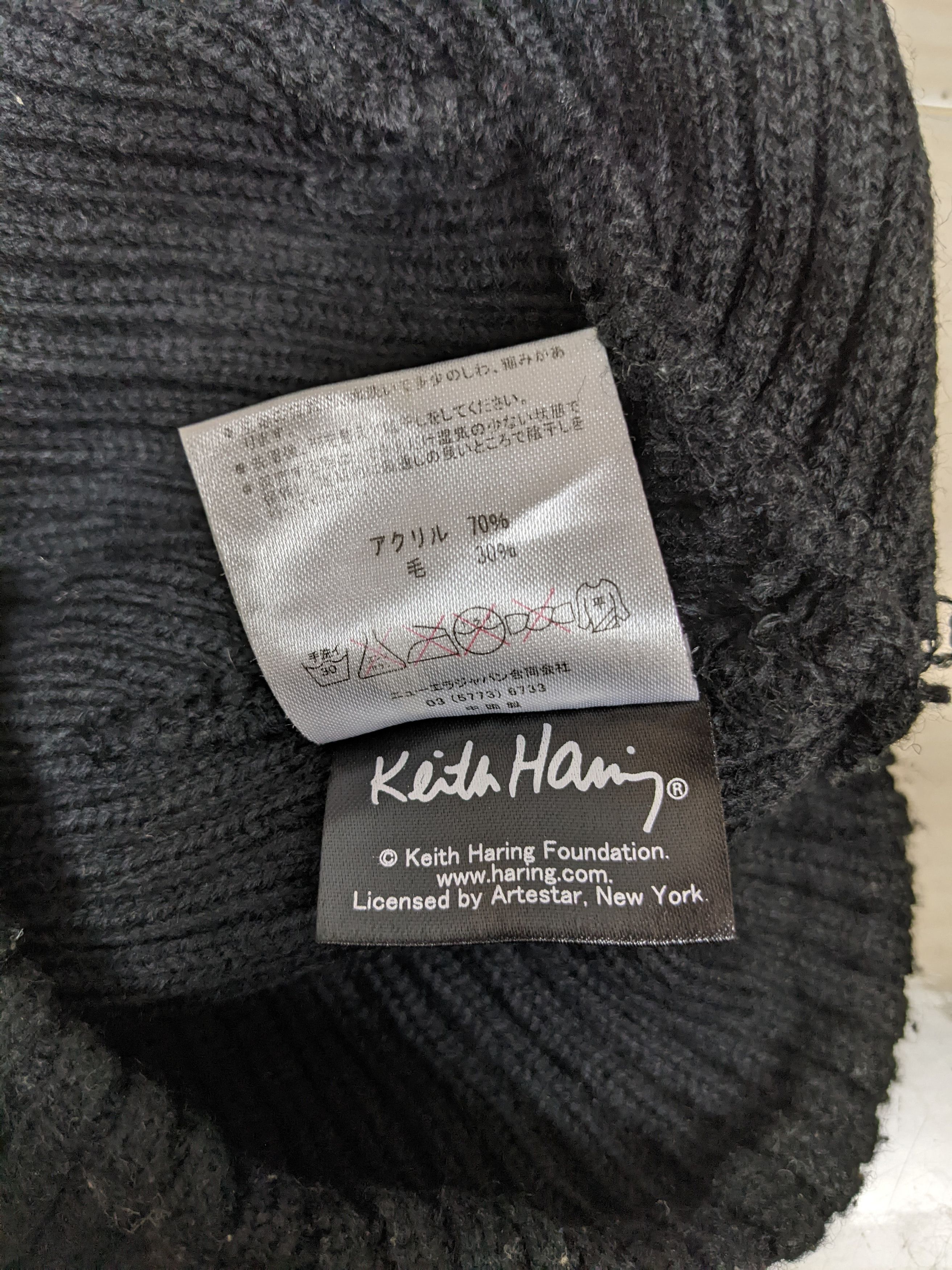 New Era Vintage Keith Haring x New Era Beanie Hat Cap Snowcap Size ONE SIZE - 4 Thumbnail