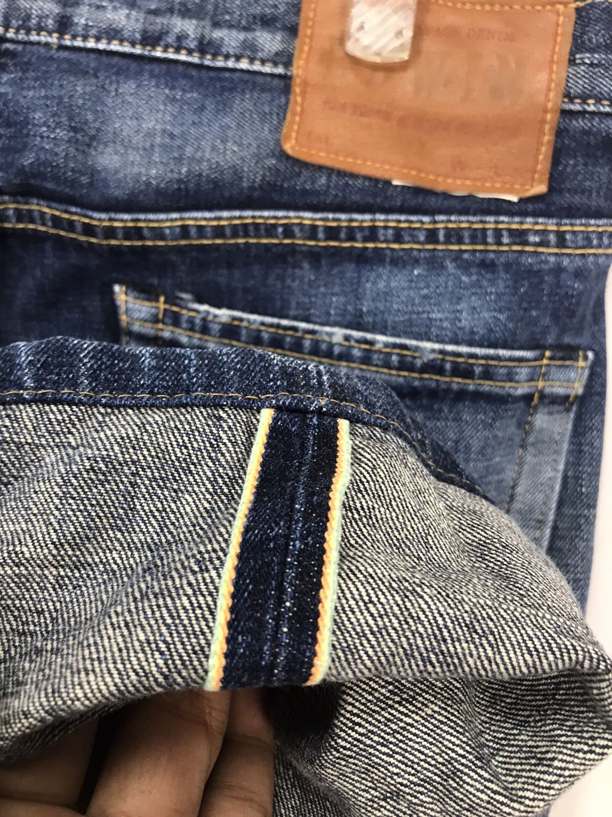 Edwin × Japanese Brand 🔥BEST OFFER 🔥Vintage Edwin selvedge denim jeans Size US 32 / EU 48 - 10 Thumbnail