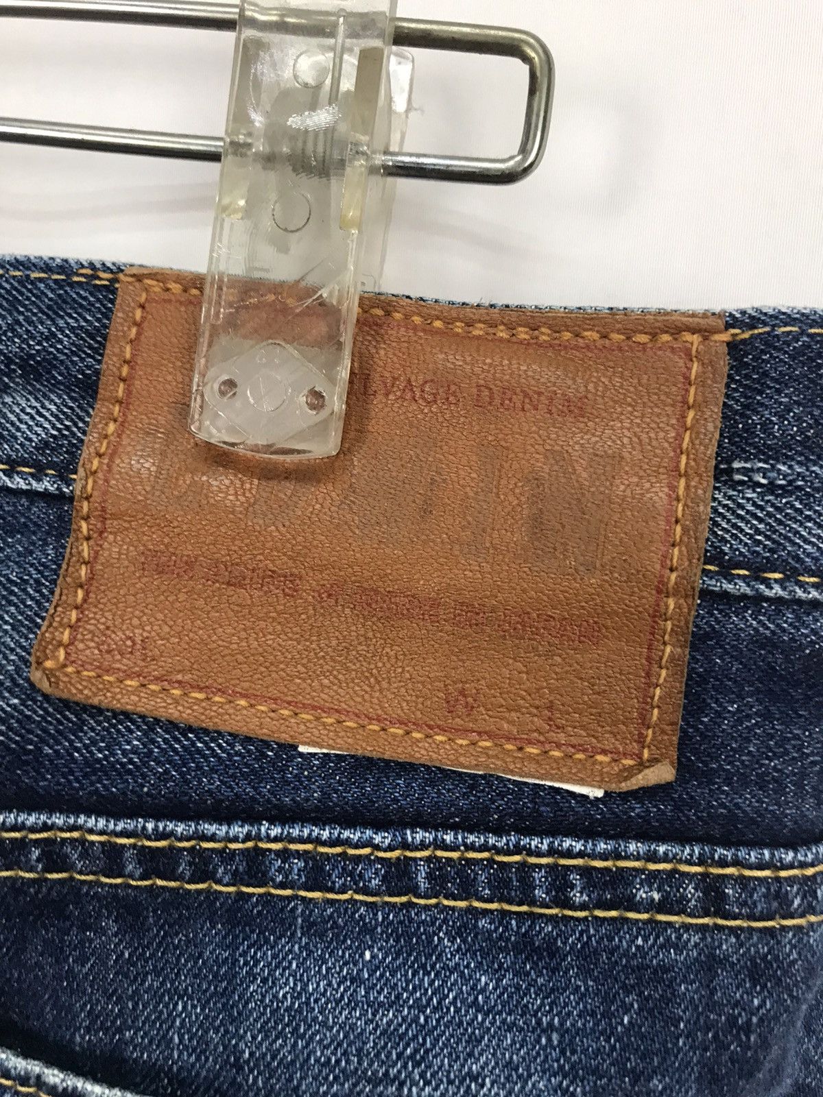Edwin × Japanese Brand 🔥BEST OFFER 🔥Vintage Edwin selvedge denim jeans Size US 32 / EU 48 - 6 Thumbnail