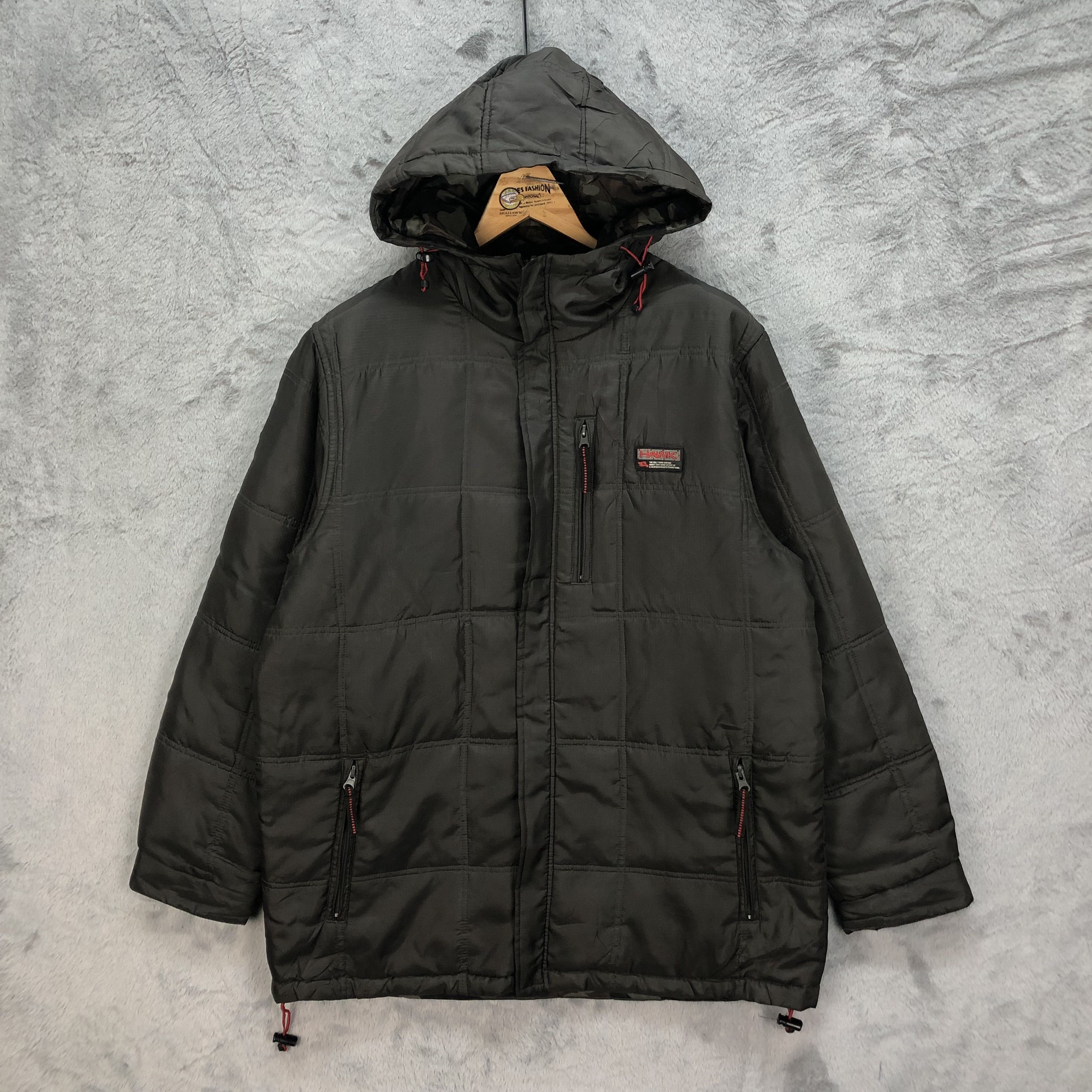 TONY HAWK SKATE APPAREL QUILTED PUFFER JACKET #5171-177