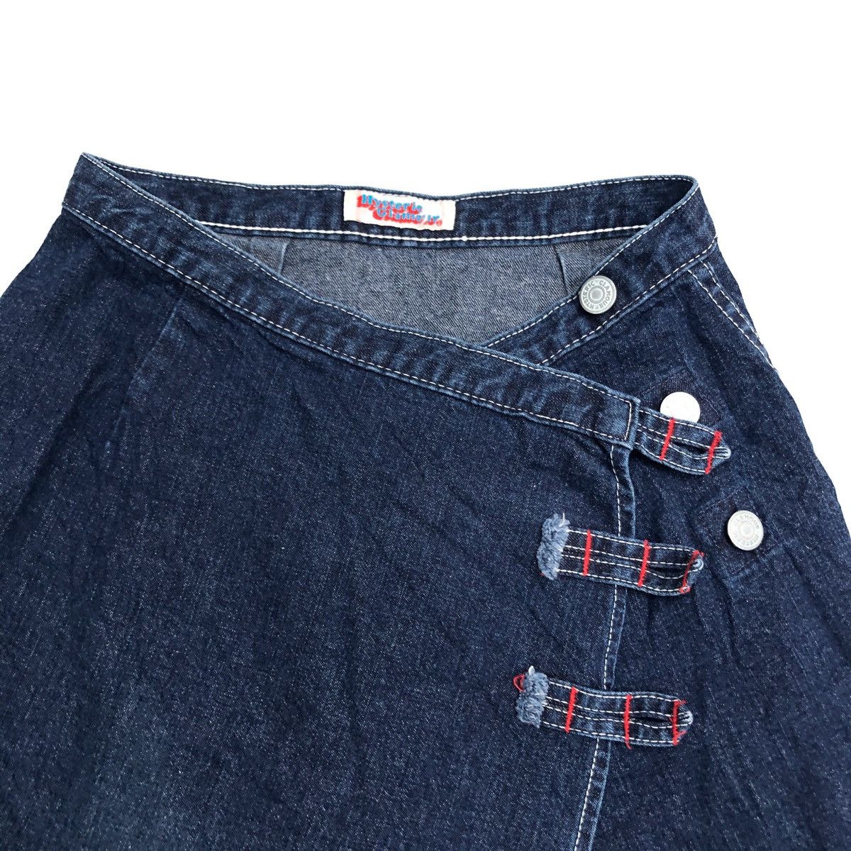 Hysteric Glamour ❄️HYSTERIC GLAMOUR Short Skirt Denim Button Size 26" / US 2 / IT 38 - 9 Thumbnail
