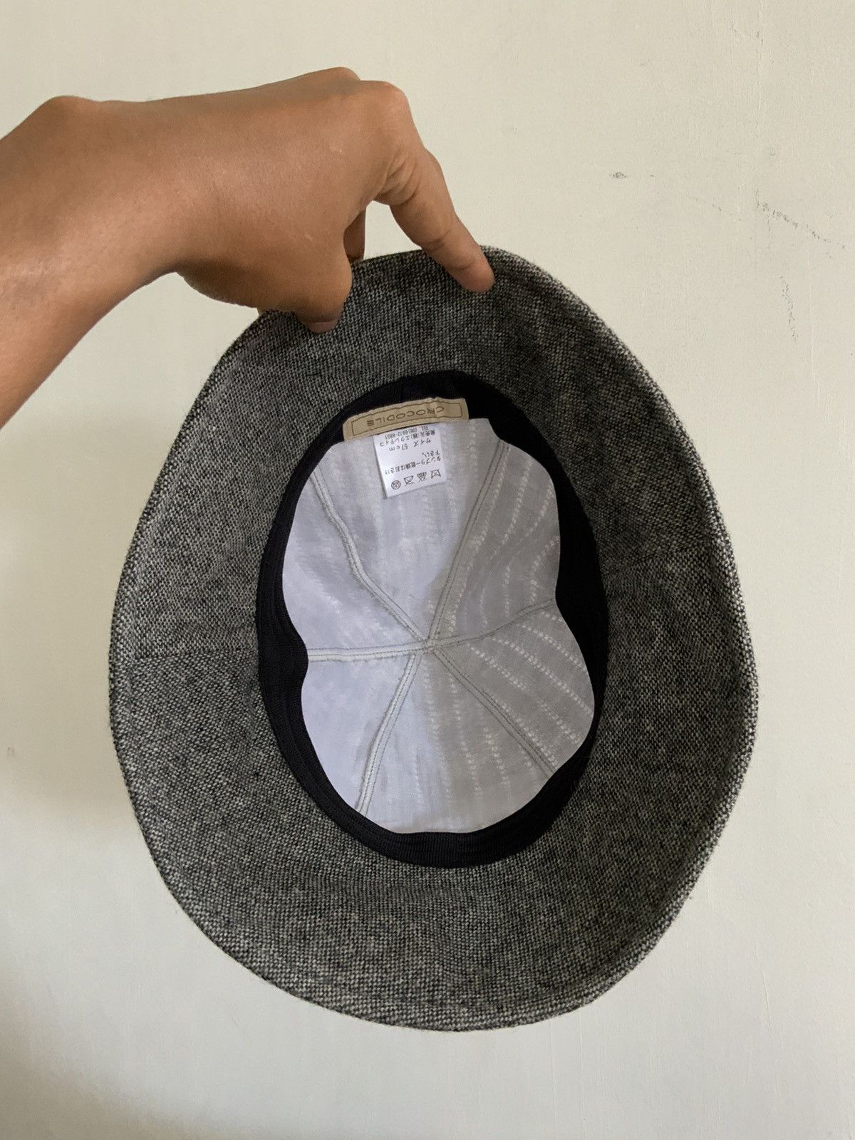 Japanese Brand Crocodile Japan Mohair Bucket Hat Size ONE SIZE - 8 Thumbnail