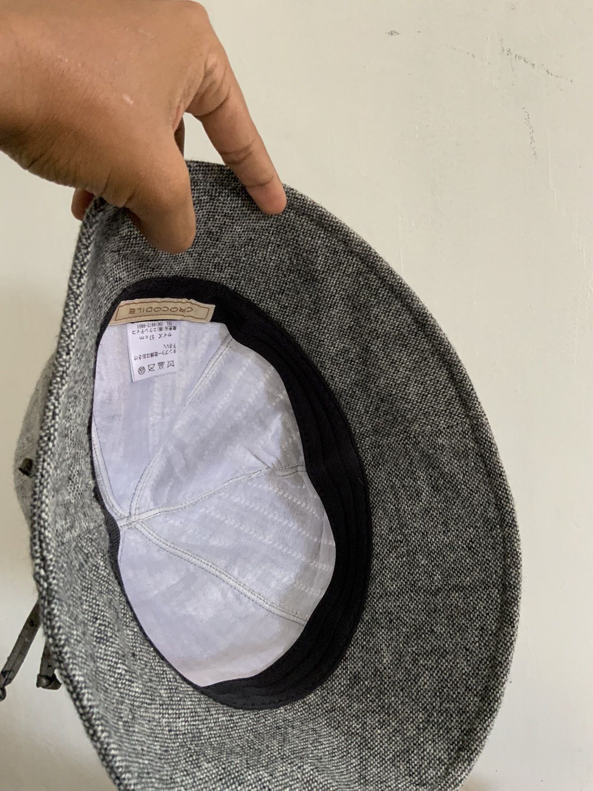 Japanese Brand Crocodile Japan Mohair Bucket Hat Size ONE SIZE - 9 Thumbnail