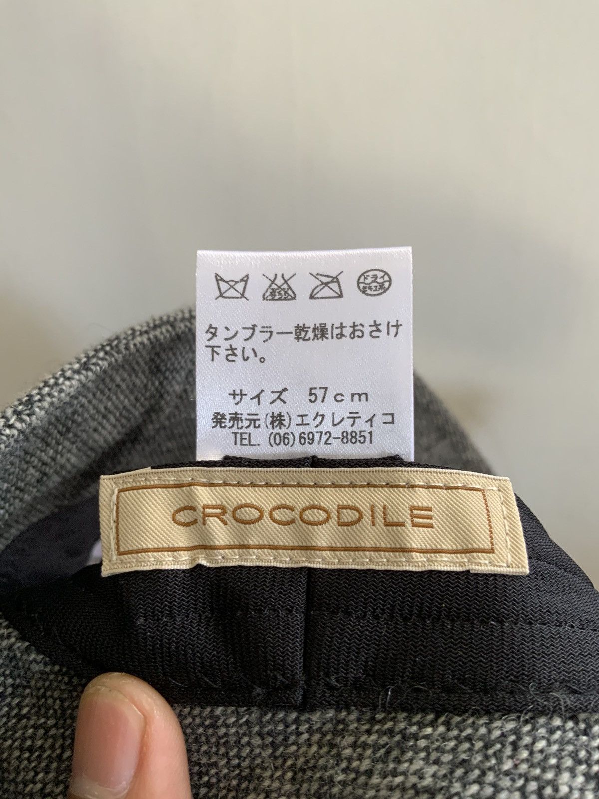 Japanese Brand Crocodile Japan Mohair Bucket Hat Size ONE SIZE - 14 Thumbnail