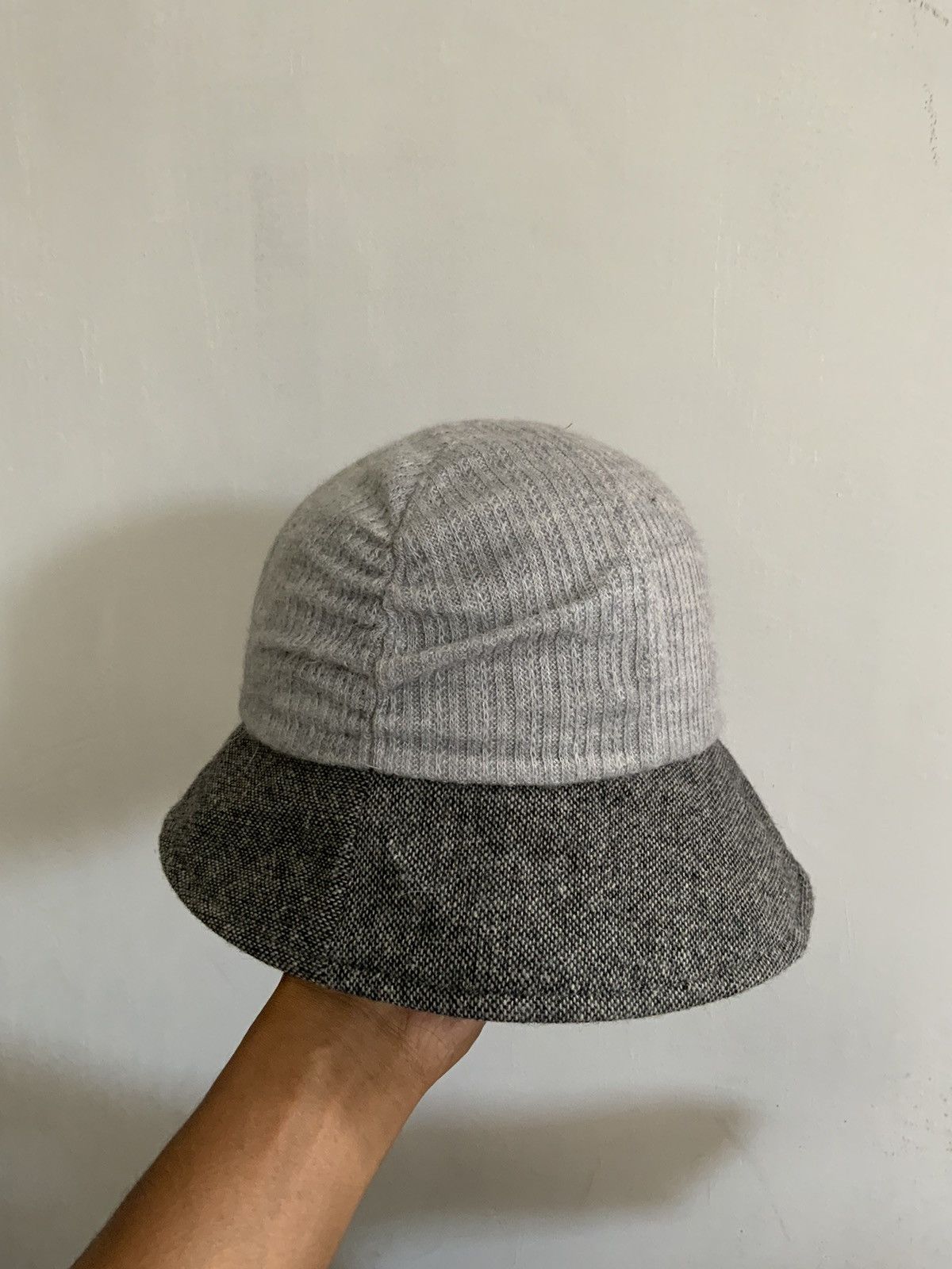 Japanese Brand Crocodile Japan Mohair Bucket Hat Size ONE SIZE - 4 Thumbnail