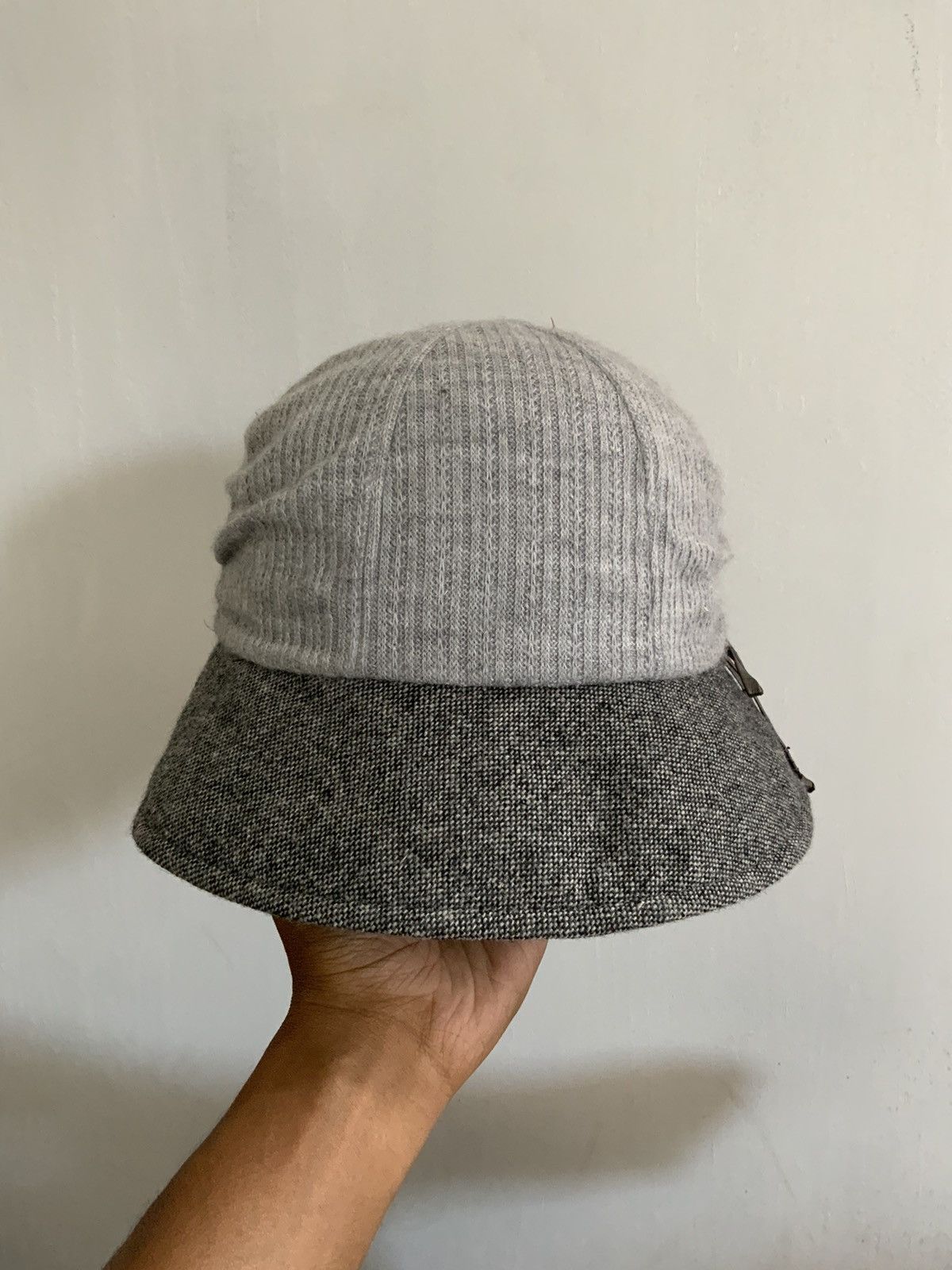 Japanese Brand Crocodile Japan Mohair Bucket Hat Size ONE SIZE - 5 Thumbnail