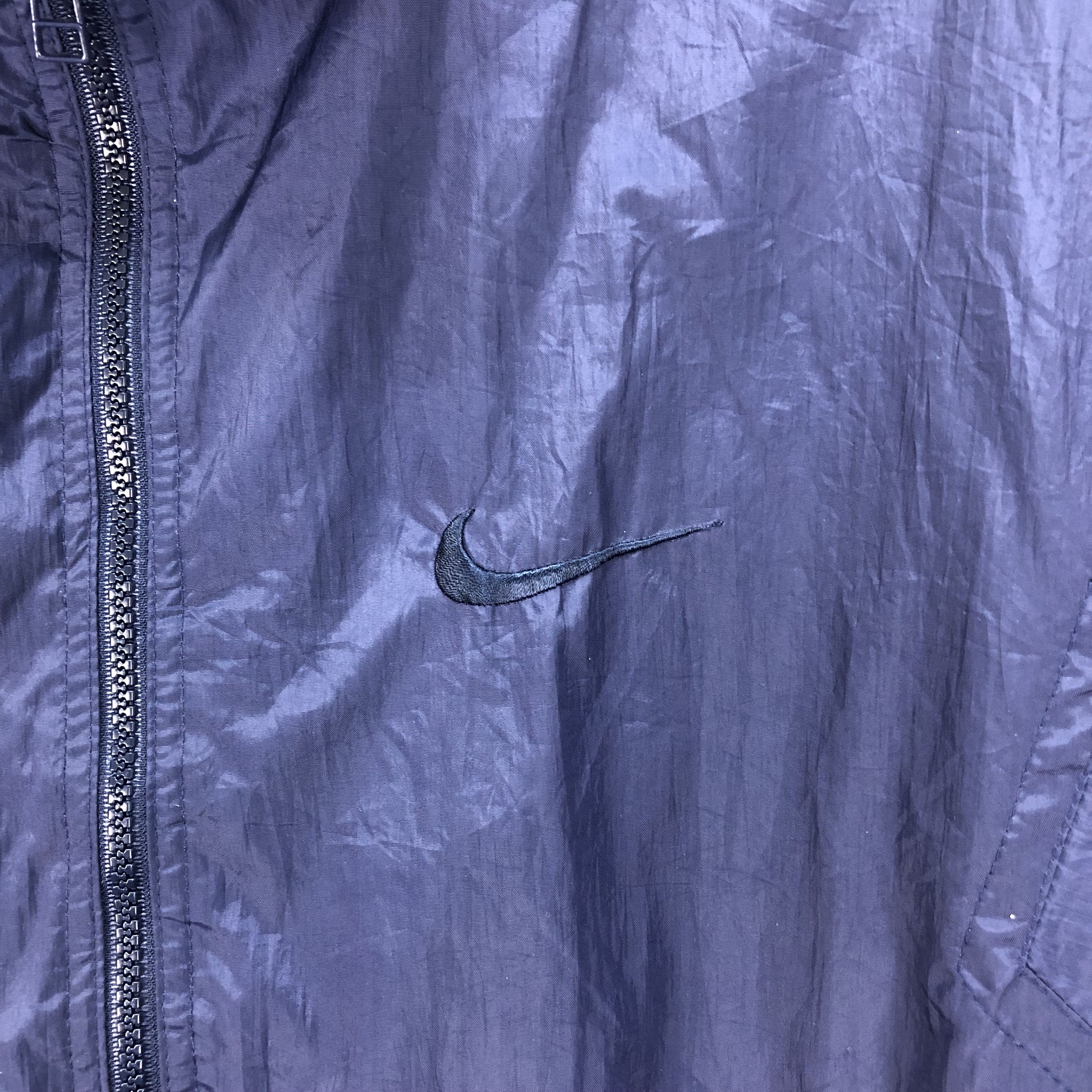 Nike Vintage 90's Nike Silver Tag Windbreaker Jacket #4628-161 Size US L / EU 52-54 / 3 - 4 Thumbnail