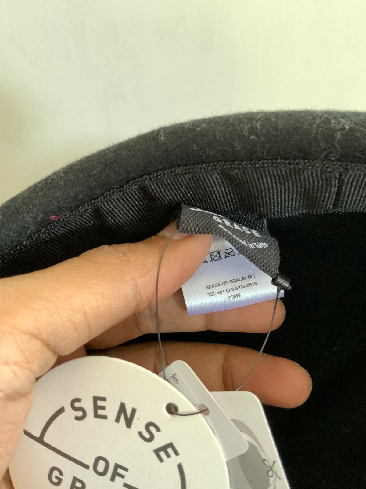 Japanese Brand Sense of Grace Wool Flat Baretta Hat Size ONE SIZE - 17 Thumbnail