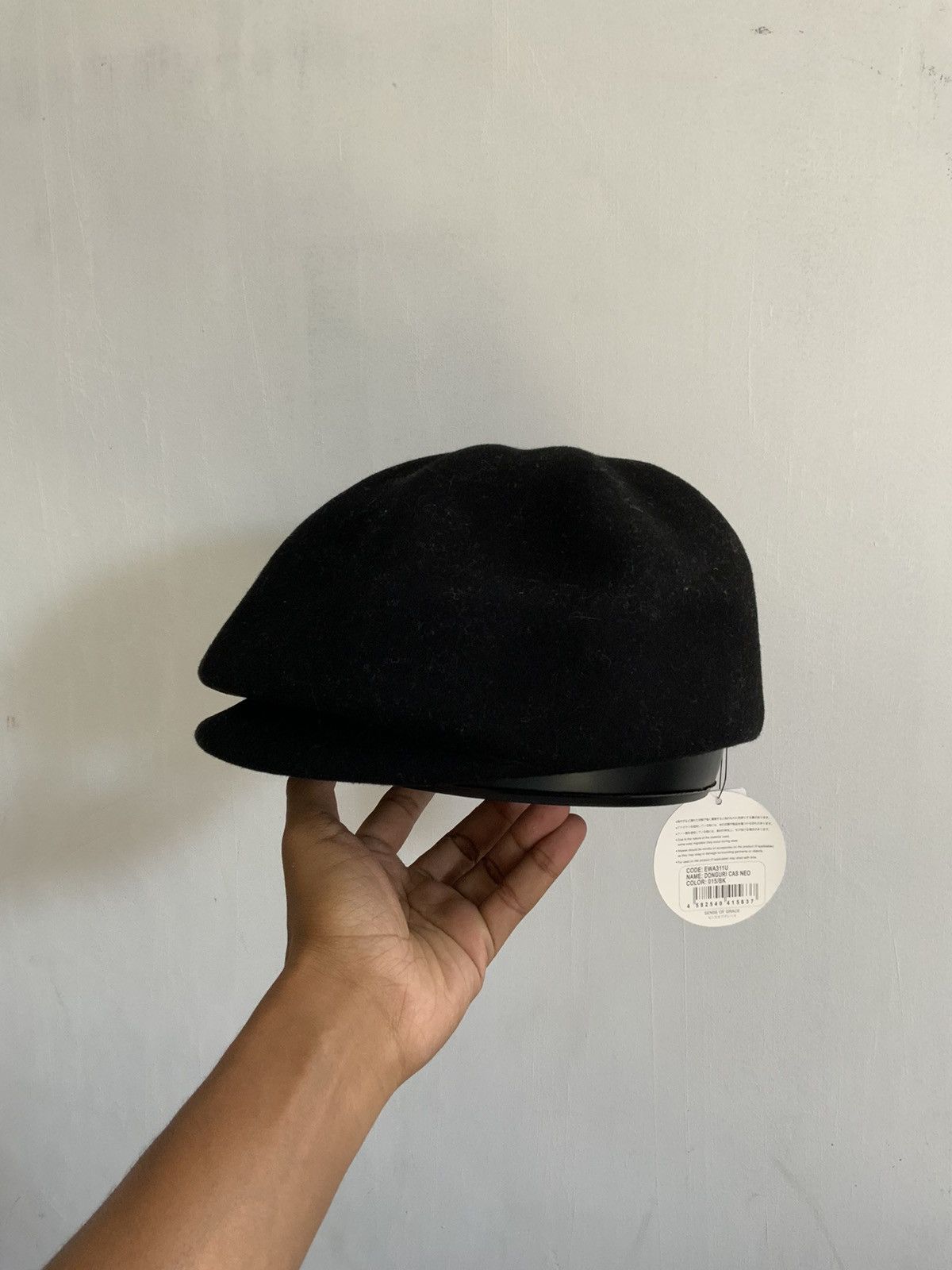 Japanese Brand Sense of Grace Wool Flat Baretta Hat Size ONE SIZE - 2 Thumbnail