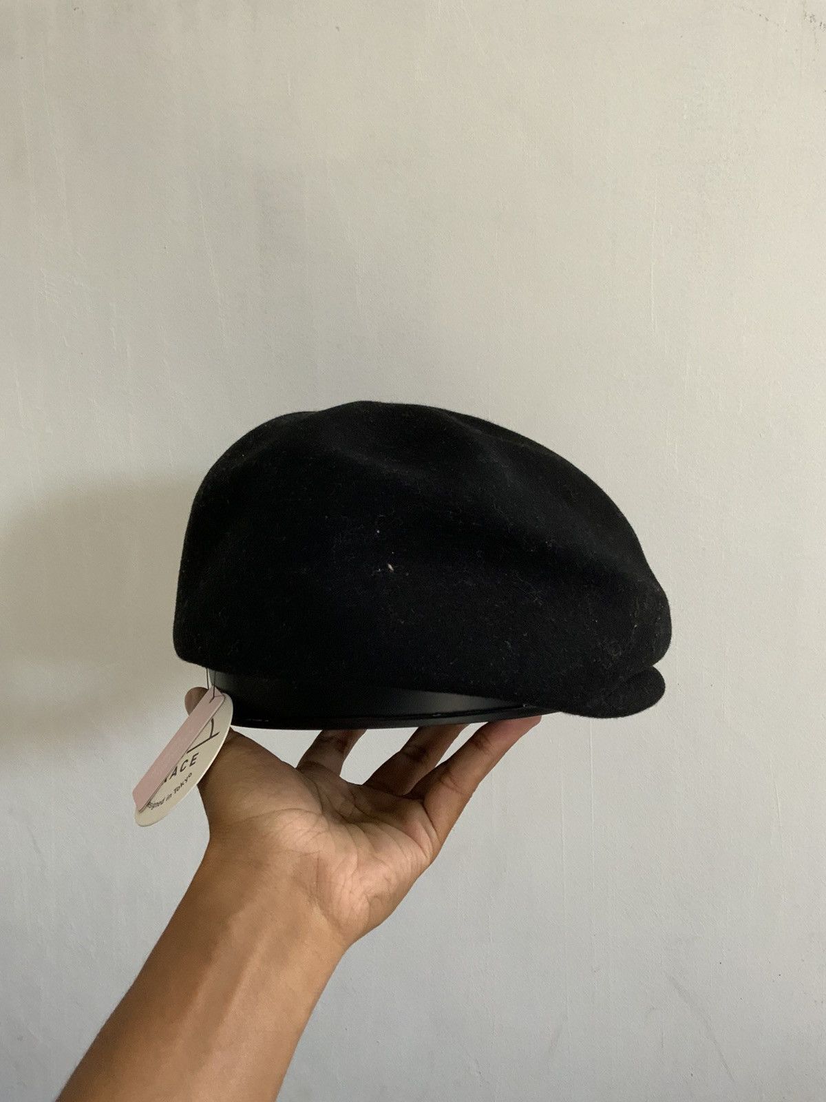 Japanese Brand Sense of Grace Wool Flat Baretta Hat Size ONE SIZE - 4 Thumbnail