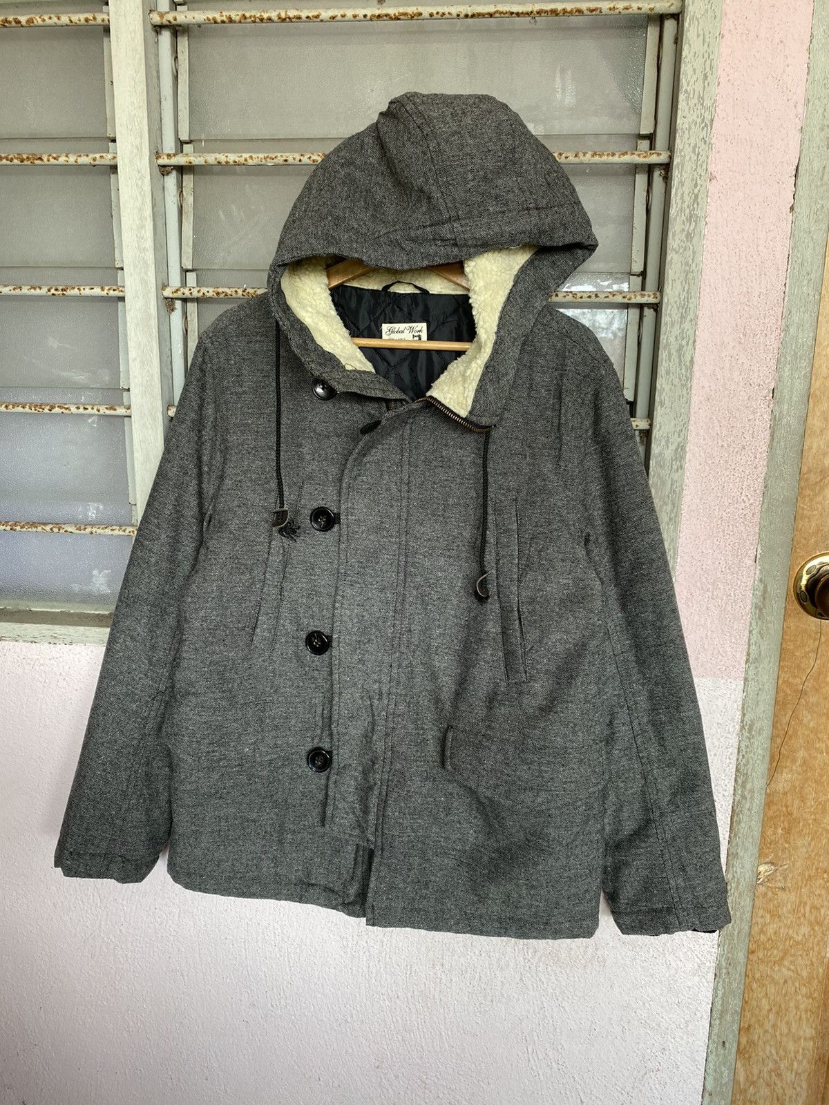 Global Work × Japanese Brand ⚡️Steals⚡️ AW Global Work Parka Jacket Size L / US 10 / IT 46 - 5 Thumbnail