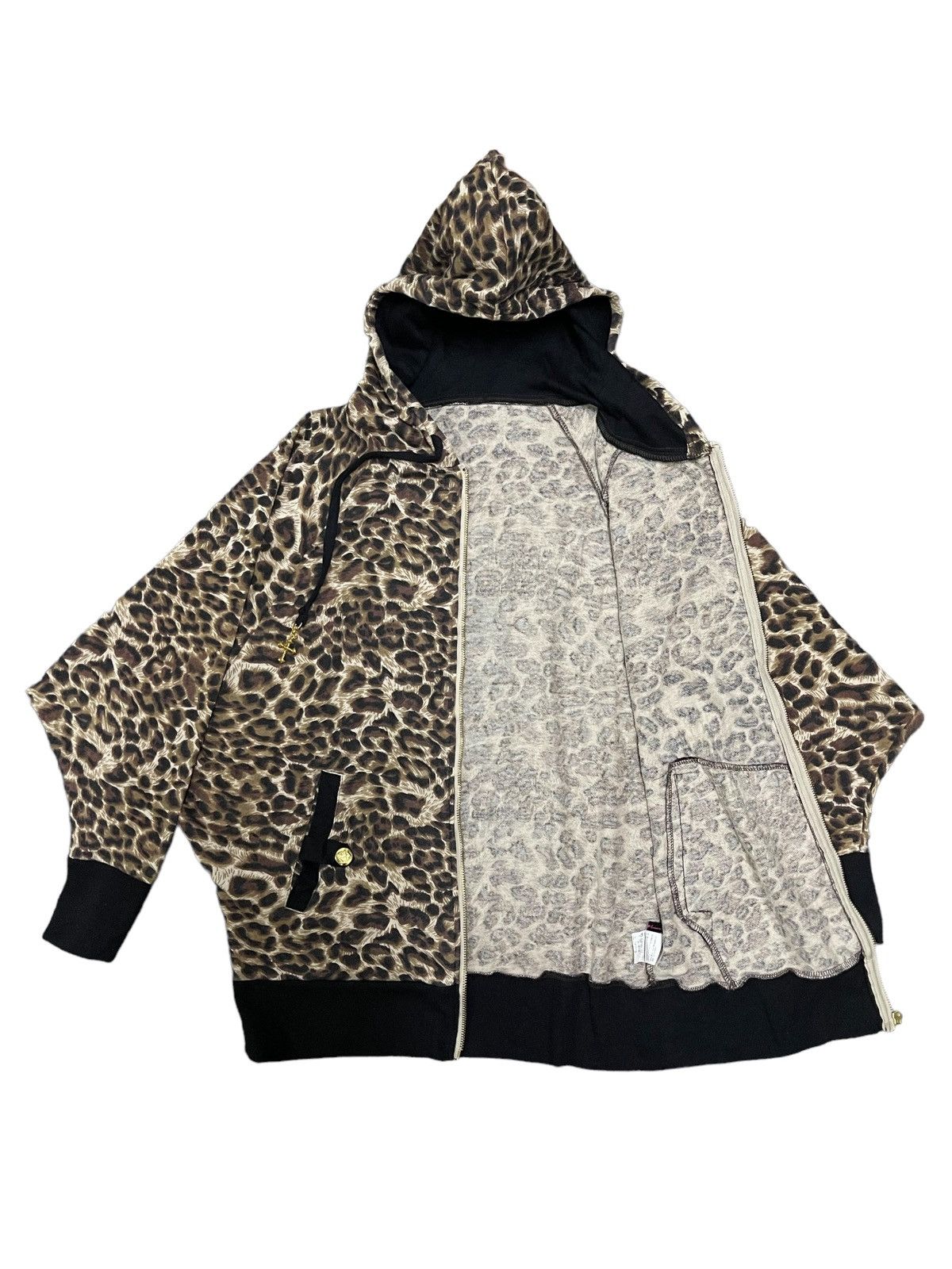 Seditionaries Vintage Japanese Brand Punk Skull Leopard Style Light Jacket Size US L / EU 52-54 / 3 - 4 Thumbnail