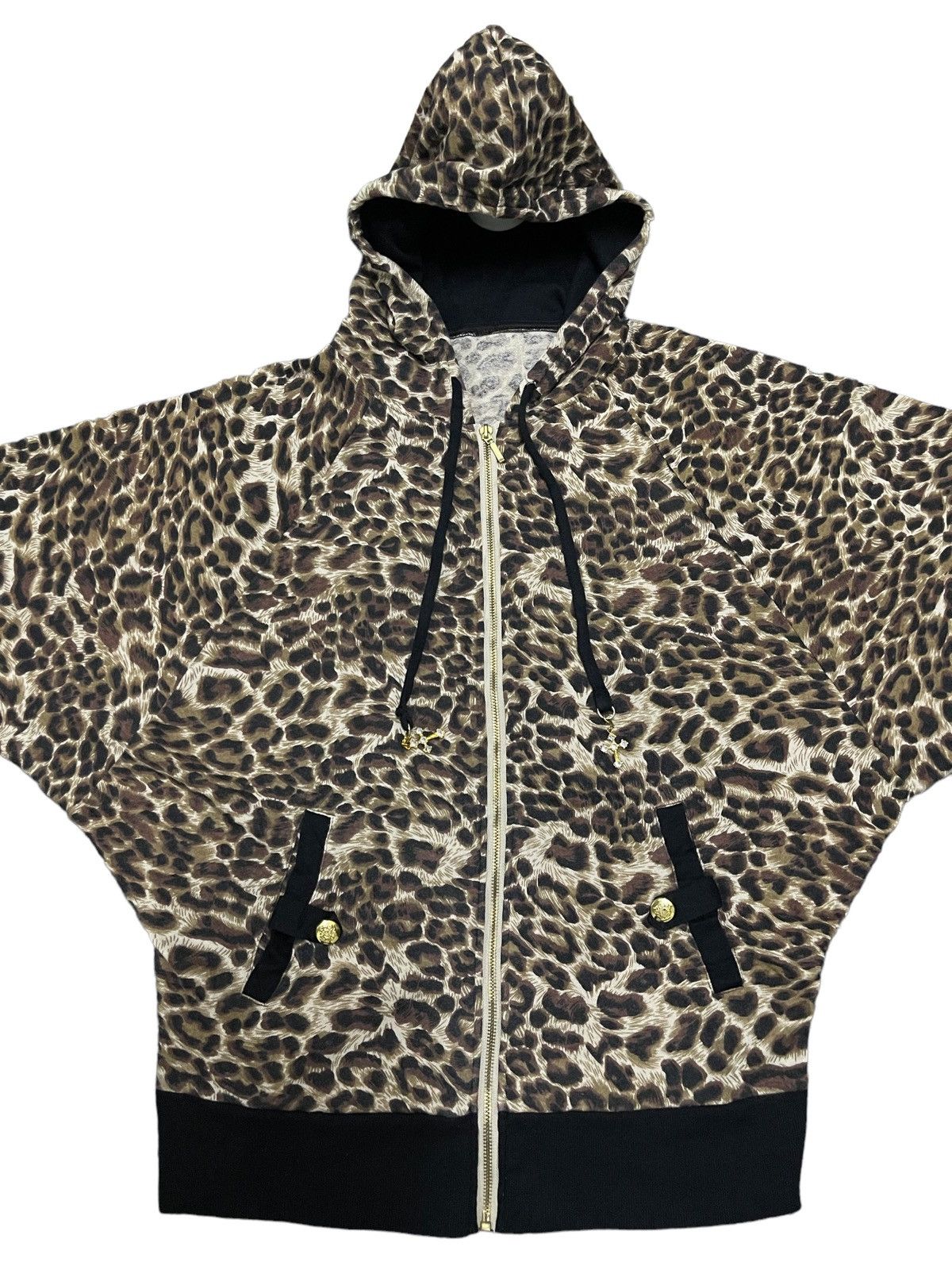 Seditionaries Vintage Japanese Brand Punk Skull Leopard Style Light Jacket Size US L / EU 52-54 / 3 - 7 Thumbnail