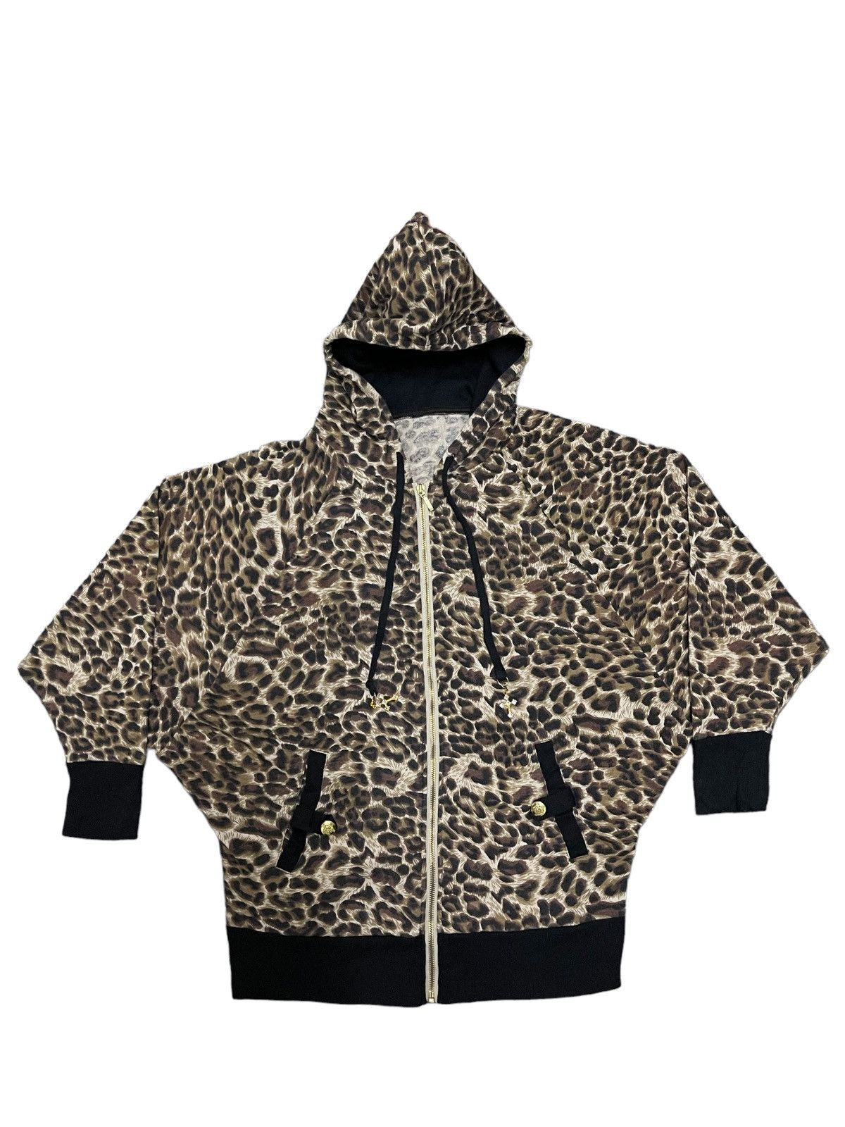 Seditionaries Vintage Japanese Brand Punk Skull Leopard Style Light Jacket Size US L / EU 52-54 / 3 - 2 Thumbnail