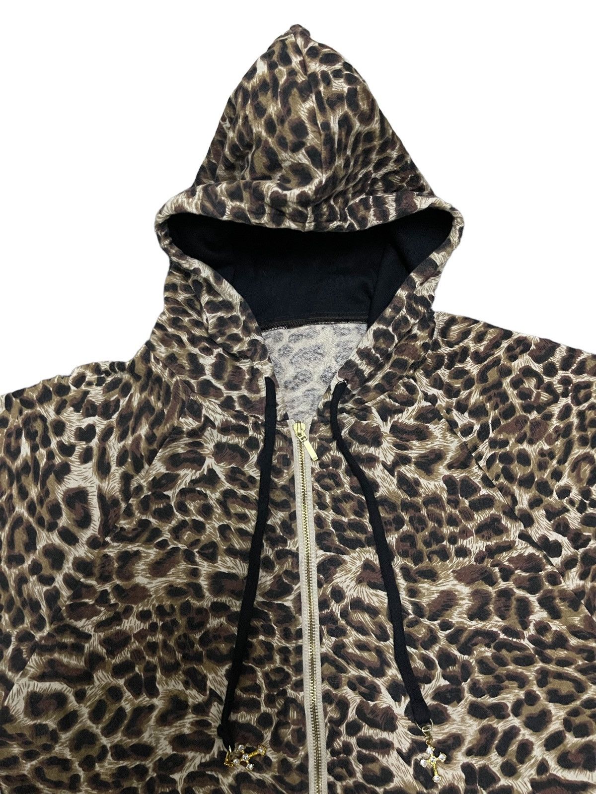 Seditionaries Vintage Japanese Brand Punk Skull Leopard Style Light Jacket Size US L / EU 52-54 / 3 - 8 Thumbnail