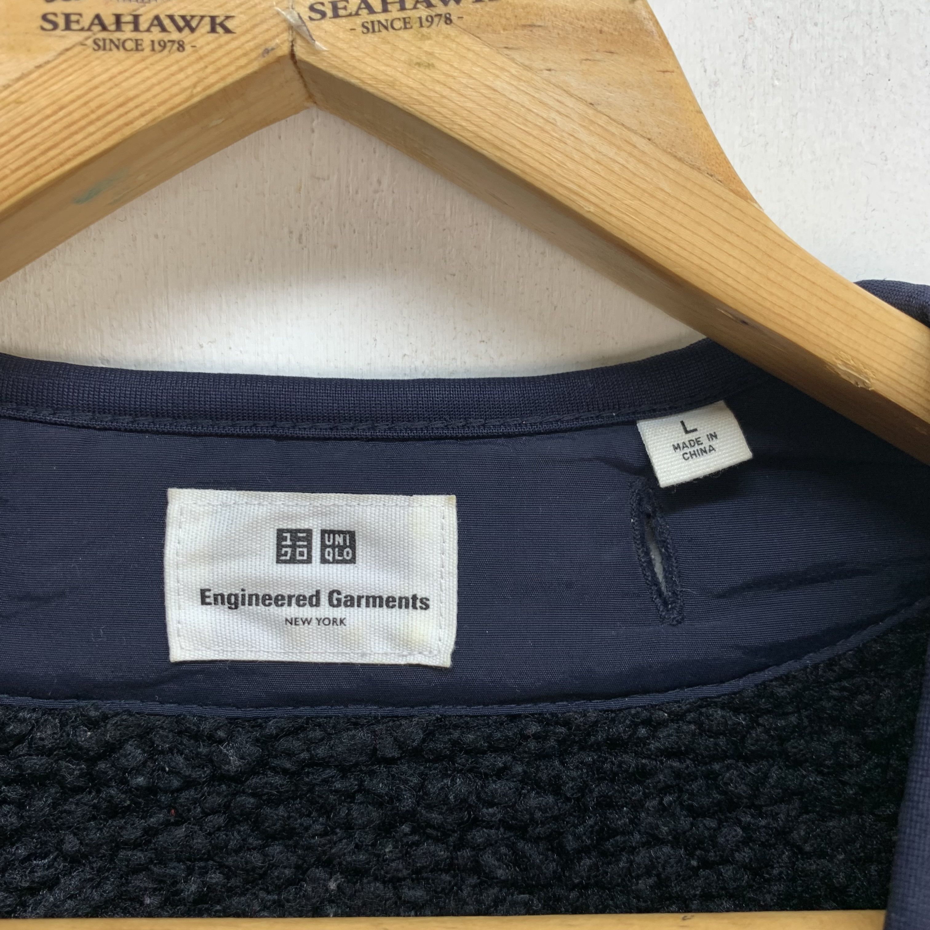 Engineered Garments × Uniqlo Uniqlo x Engineered Garments Zipper Fleece Jacket #4039-140 Size US L / EU 52-54 / 3 - 7 Thumbnail