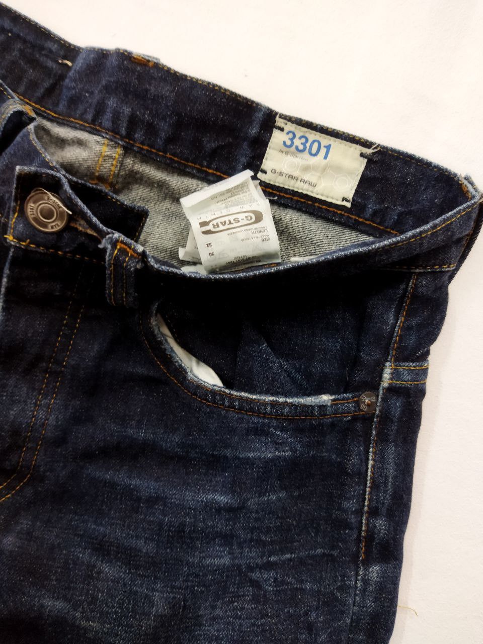 G-Star 3301 by G-STAR RAW Jeans - Size 30 Size US 30 / EU 46 - 6 Thumbnail