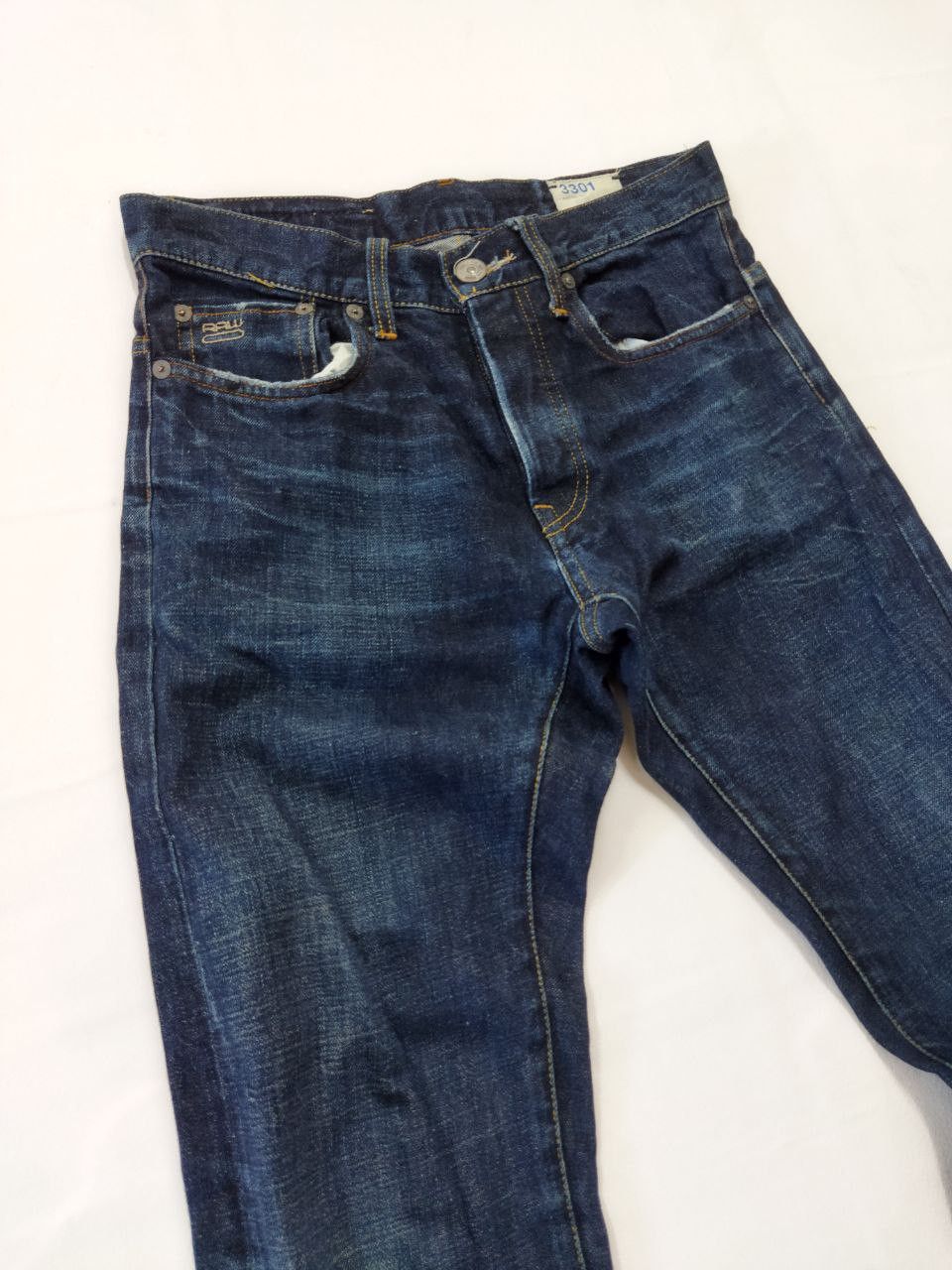 G-Star 3301 by G-STAR RAW Jeans - Size 30 Size US 30 / EU 46 - 11 Thumbnail