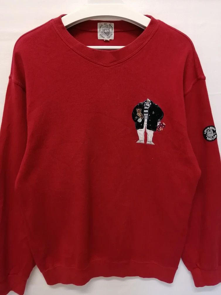 Japanese Brand LUPO DI MARE SINA COVA Japanese Brand Crewneck Size US M / EU 48-50 / 2 - 2 Thumbnail