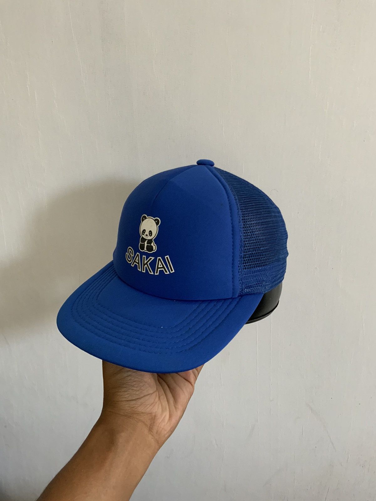 Japanese Brand SAKAI Spellout Trucker Hat Size ONE SIZE - 2 Thumbnail