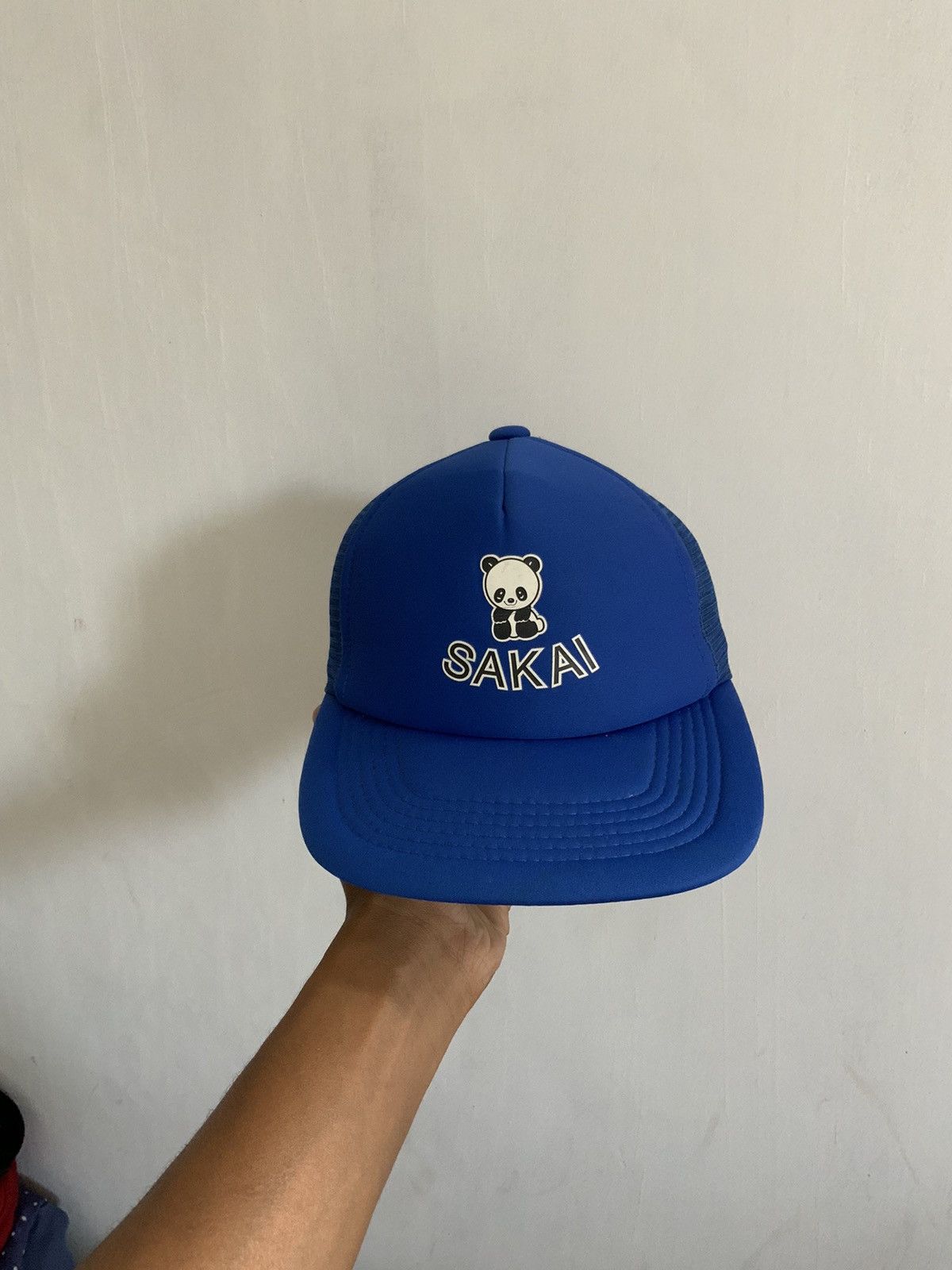 Japanese Brand SAKAI Spellout Trucker Hat Size ONE SIZE - 1 Thumbnail