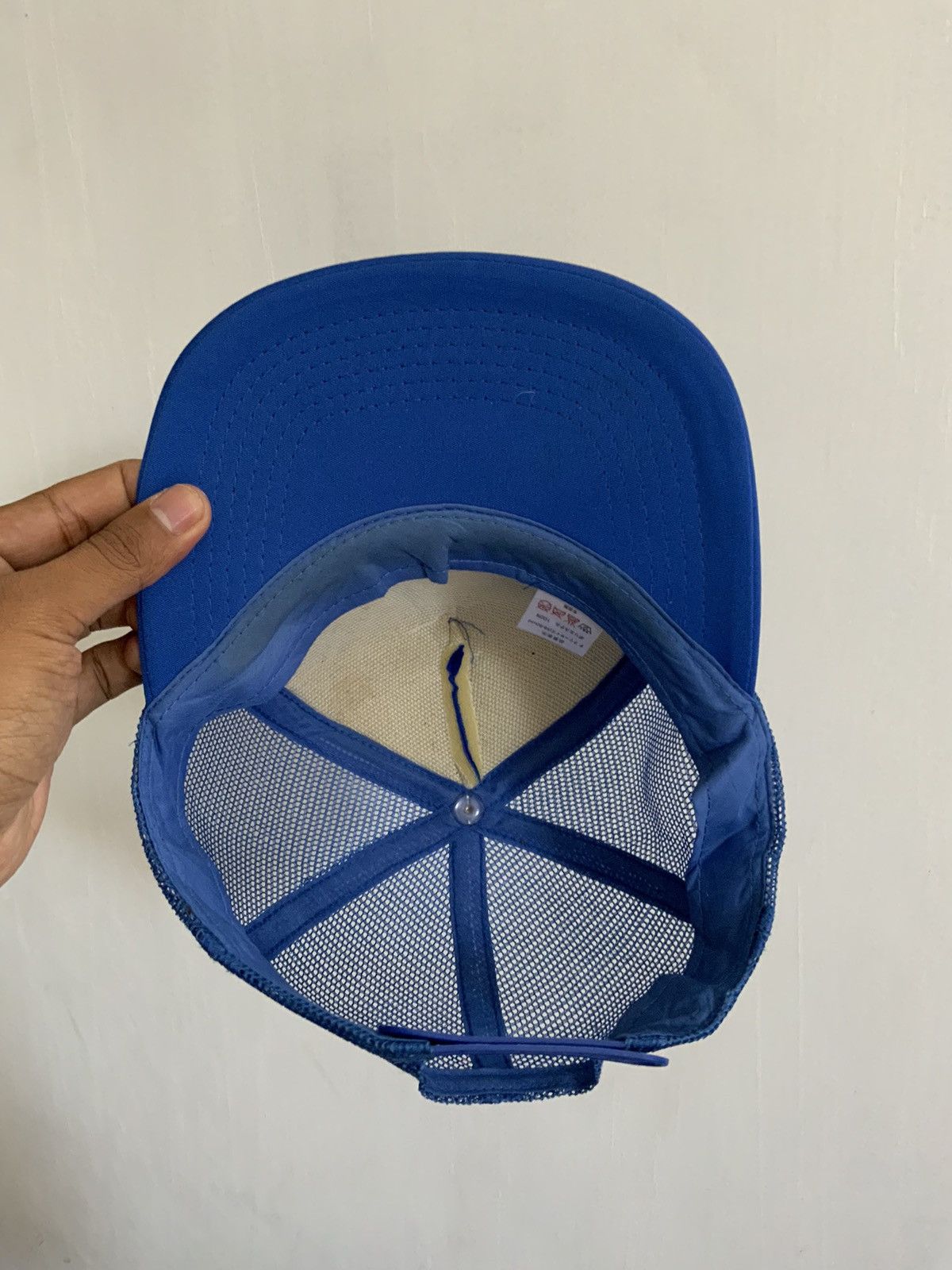 Japanese Brand SAKAI Spellout Trucker Hat Size ONE SIZE - 7 Thumbnail