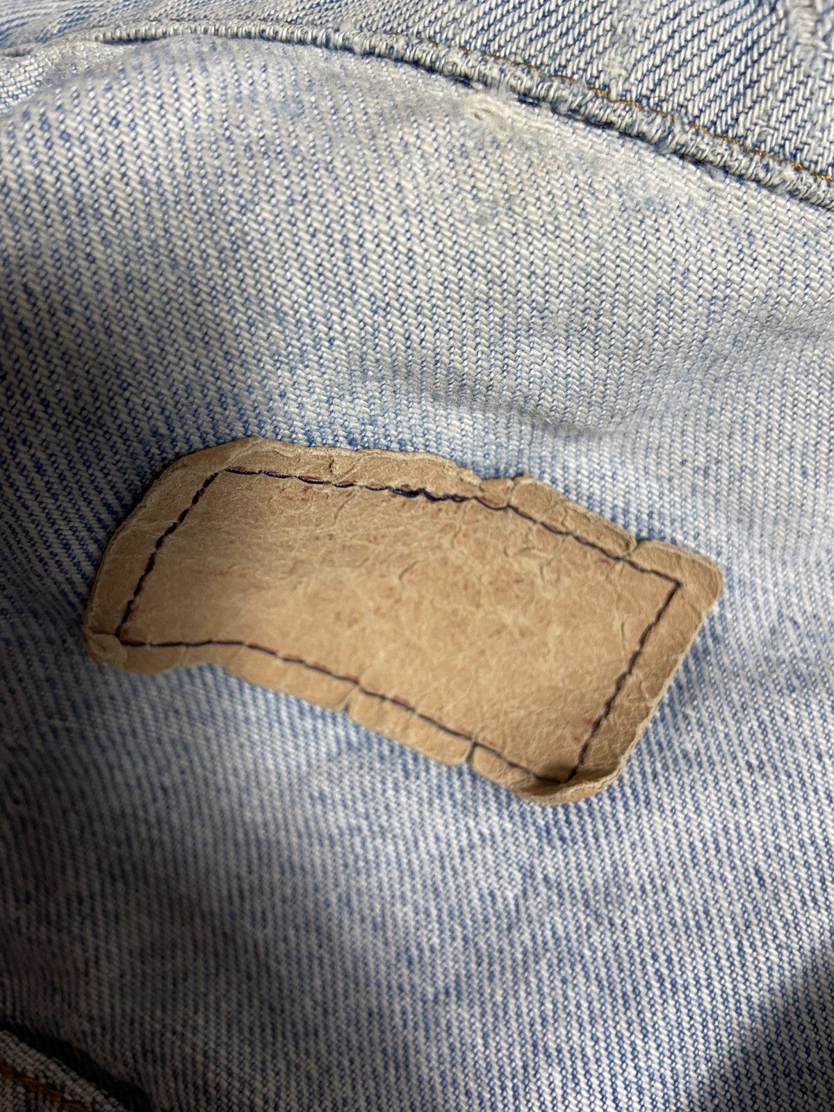 Levi's Vintage Levis distressed denim jacket trucker size S Size US S / EU 44-46 / 1 - 5 Thumbnail