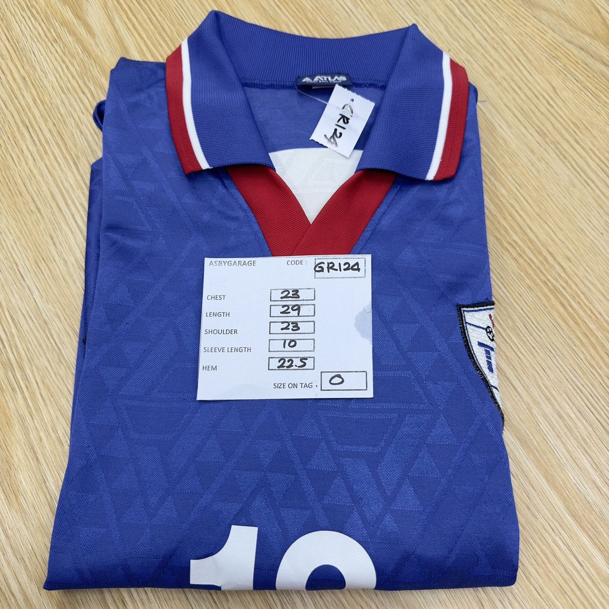 Vintage Atlas Jersey 70s Japan Club GR124