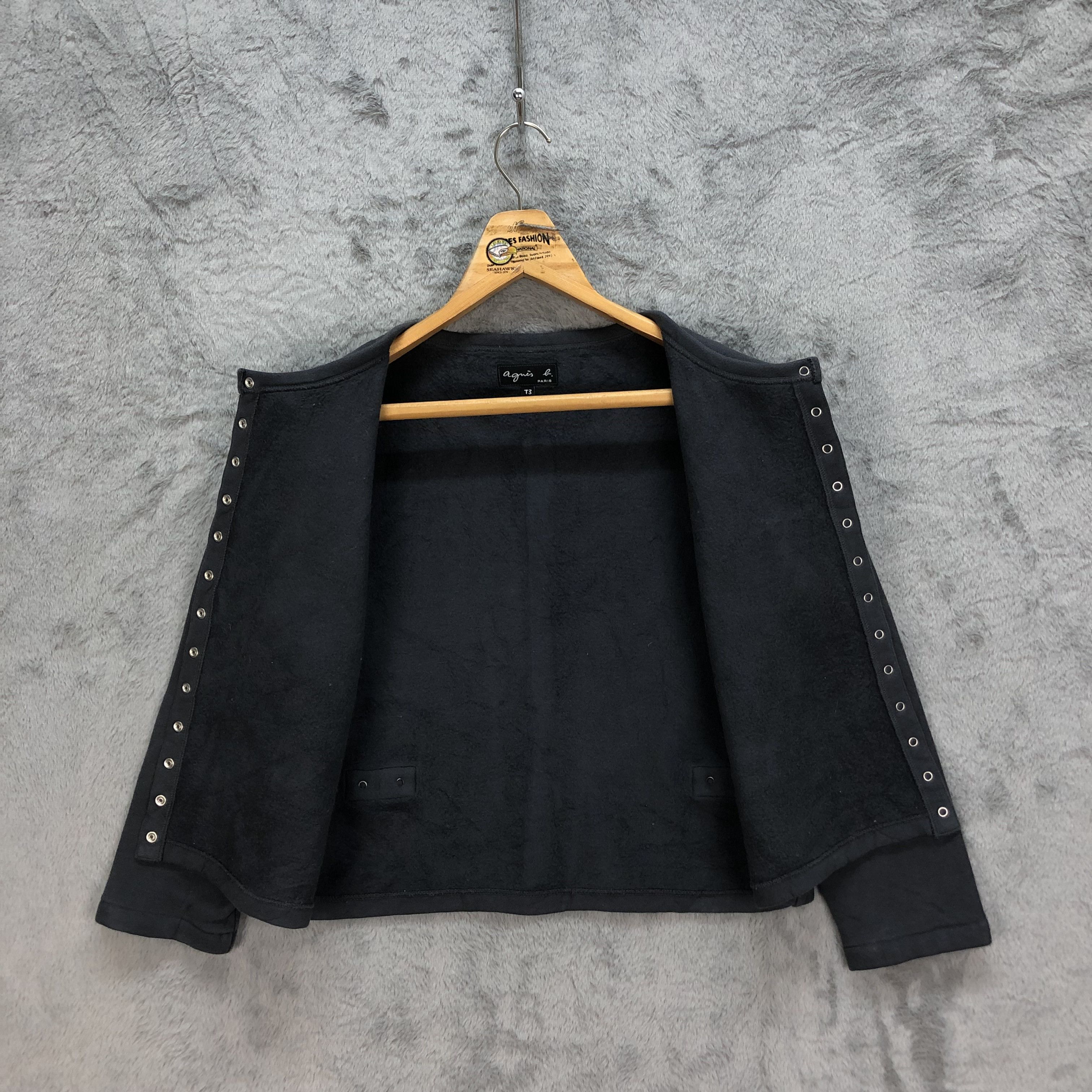 agnes b. AGNES B. MADE IN JAPAN BUTTON CROPPED JACKET #5239-181 Size S / US 4 / IT 40 - 7 Thumbnail