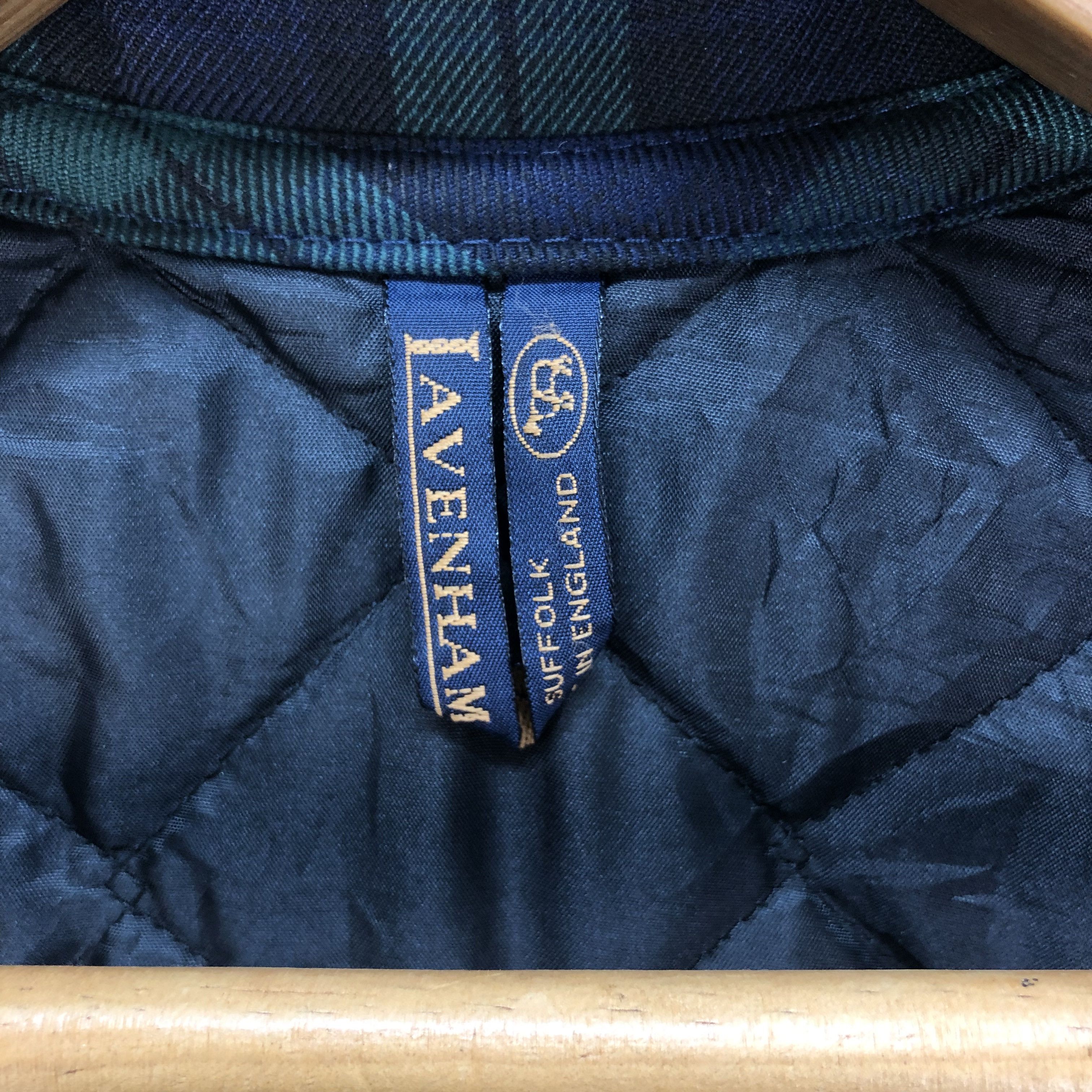 Lavenham LAVENHAM SUFFOLK GREEN CHECKED QUILTED JACKET #5314-183 Size US XS / EU 42 / 0 - 7 Thumbnail