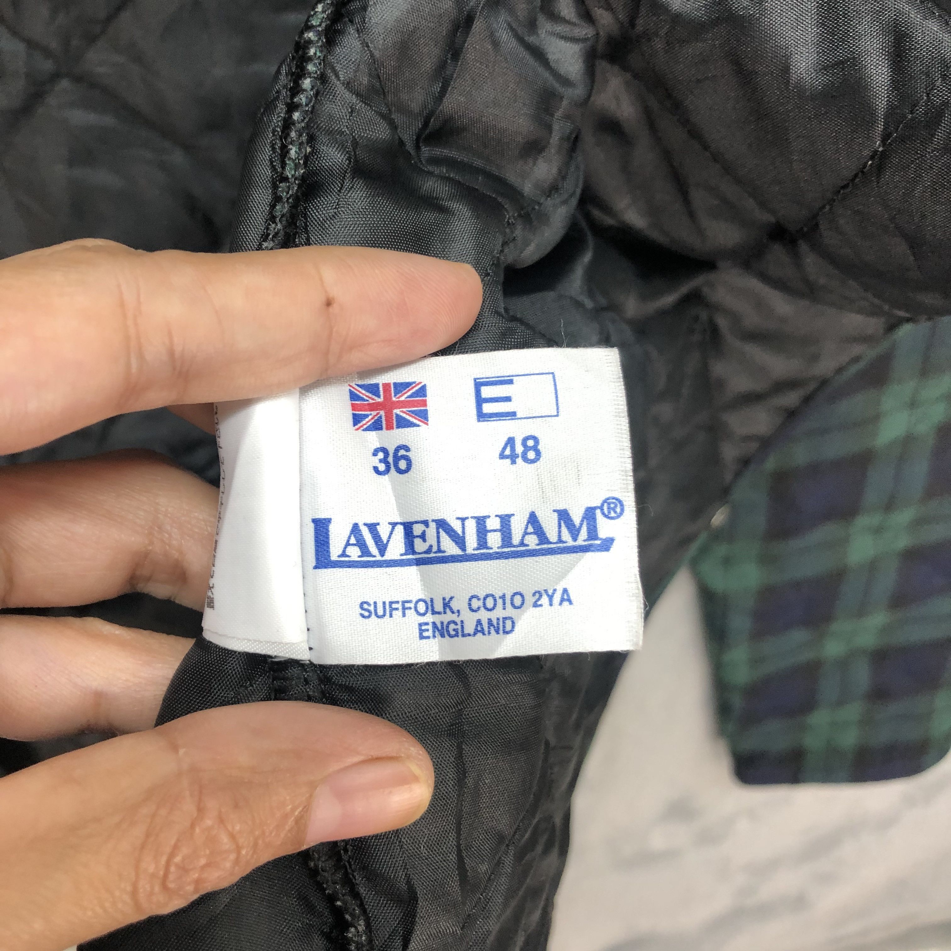 Lavenham LAVENHAM SUFFOLK GREEN CHECKED QUILTED JACKET #5314-183 Size US XS / EU 42 / 0 - 10 Thumbnail