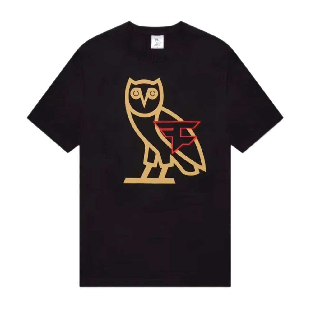 Drake × October's Very Own *RARE* OVO x FAZE CLAN OG OWL T-SHIRT (BRAND NEW with tags) Size US M / EU 48-50 / 2 - 2 Thumbnail