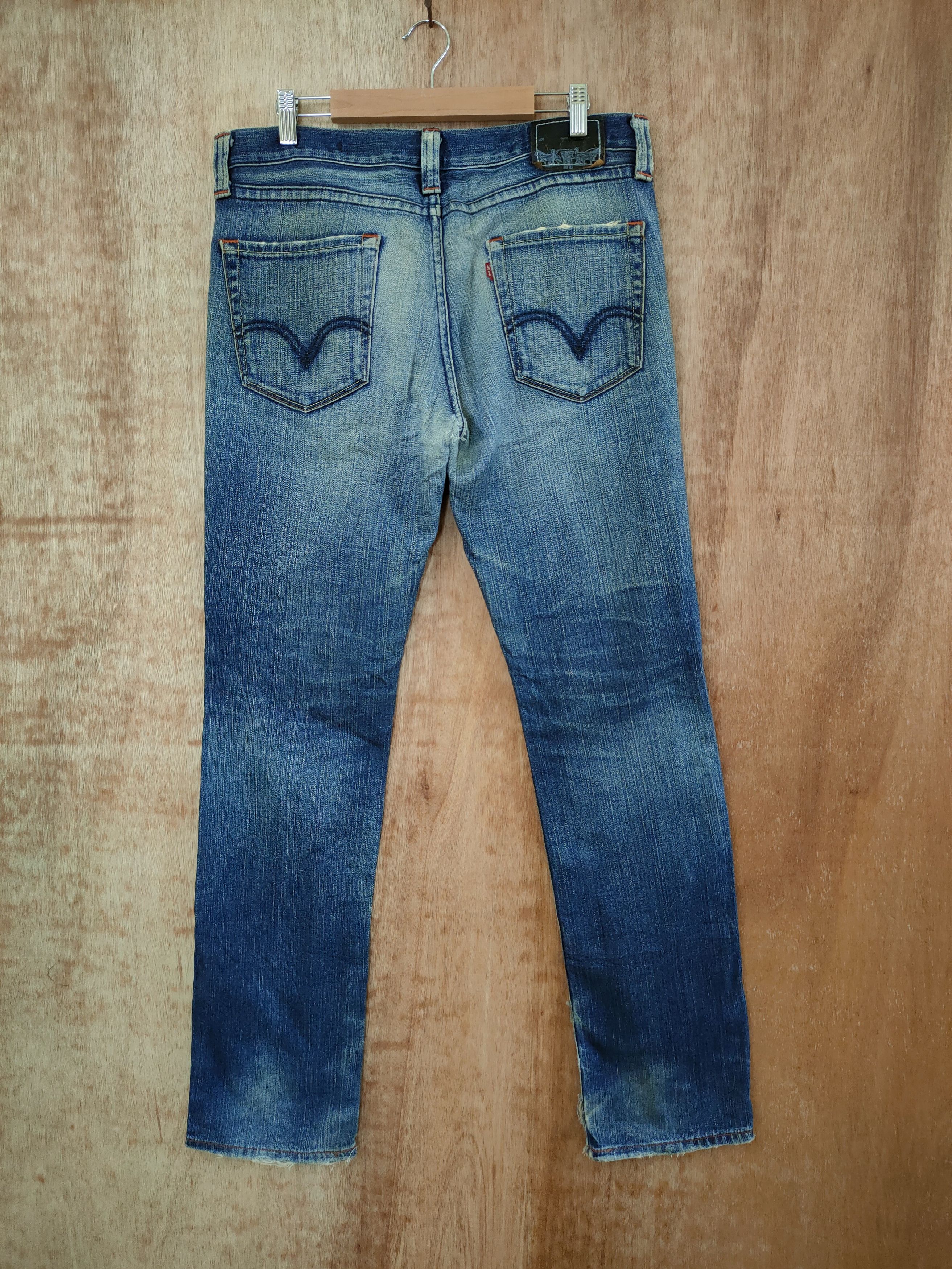 Levi's Levis premium blue denim jeans pants #46-823 Size US 32 / EU 48 - 5 Thumbnail
