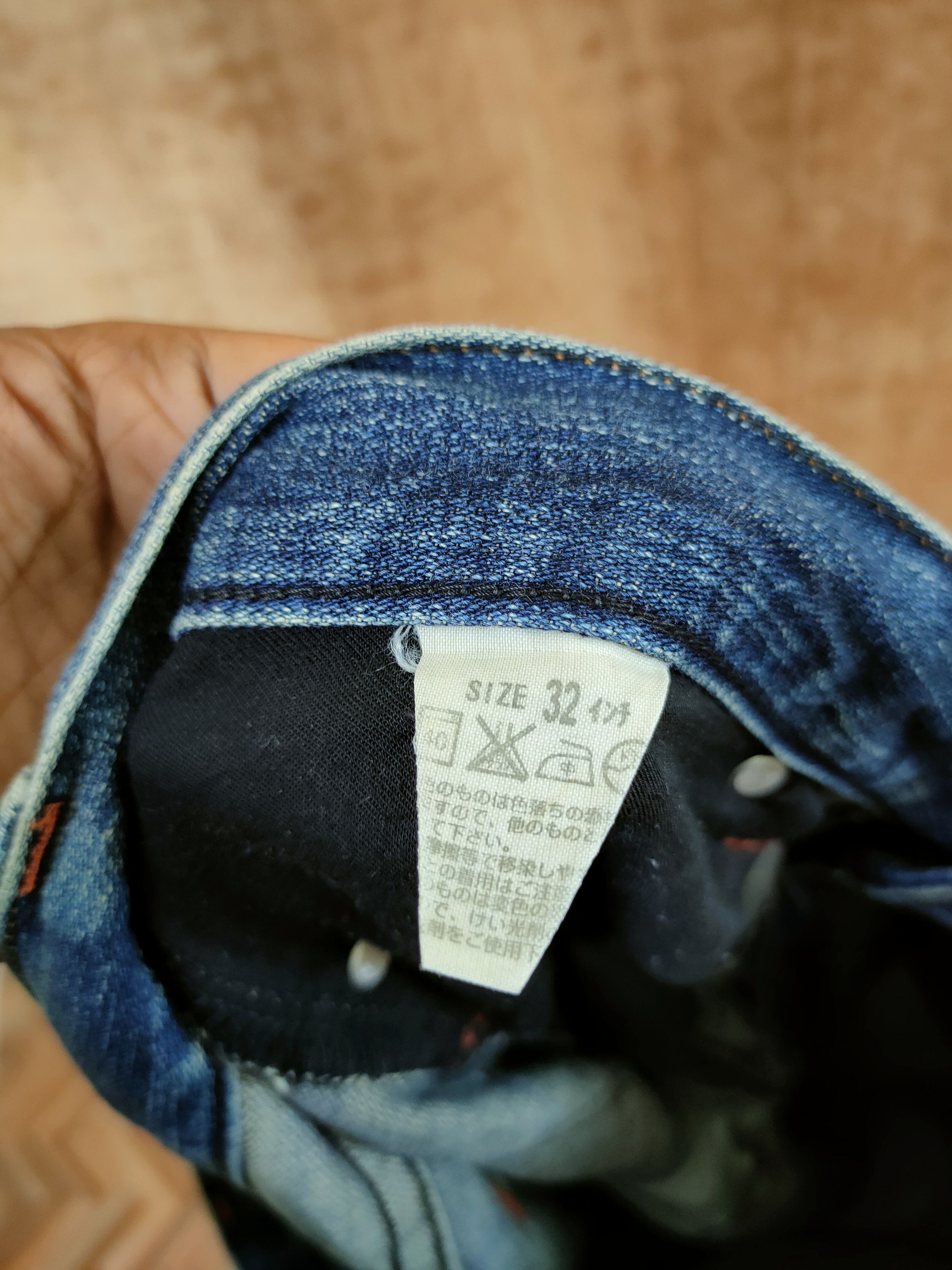 Levi's Levis premium blue denim jeans pants #46-823 Size US 32 / EU 48 - 11 Thumbnail