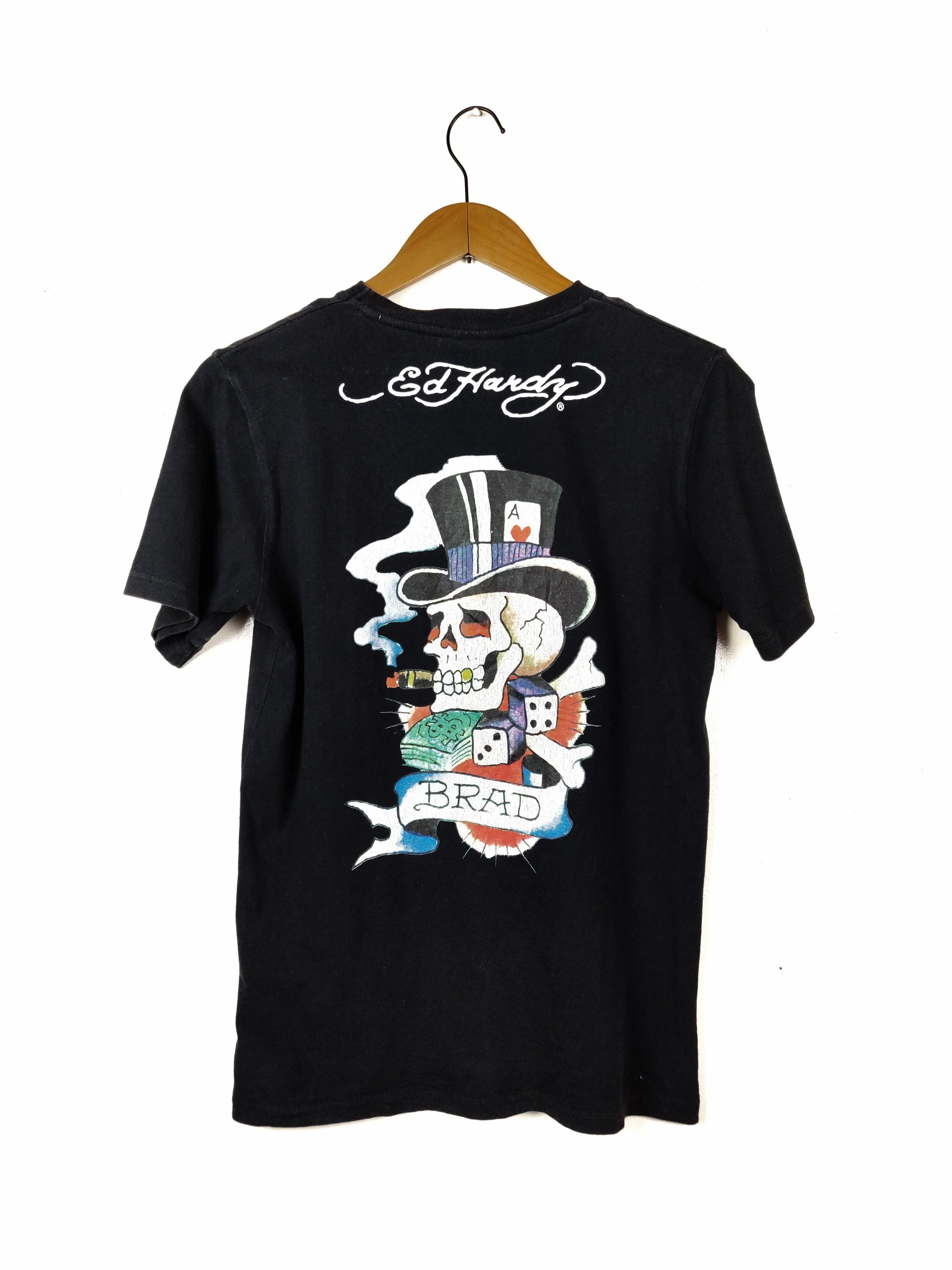 Christian Audigier × Ed Hardy Ed Hardy Street Codename Brad Skull Short Sleeve Tees Size US M / EU 48-50 / 2 - 1 Thumbnail