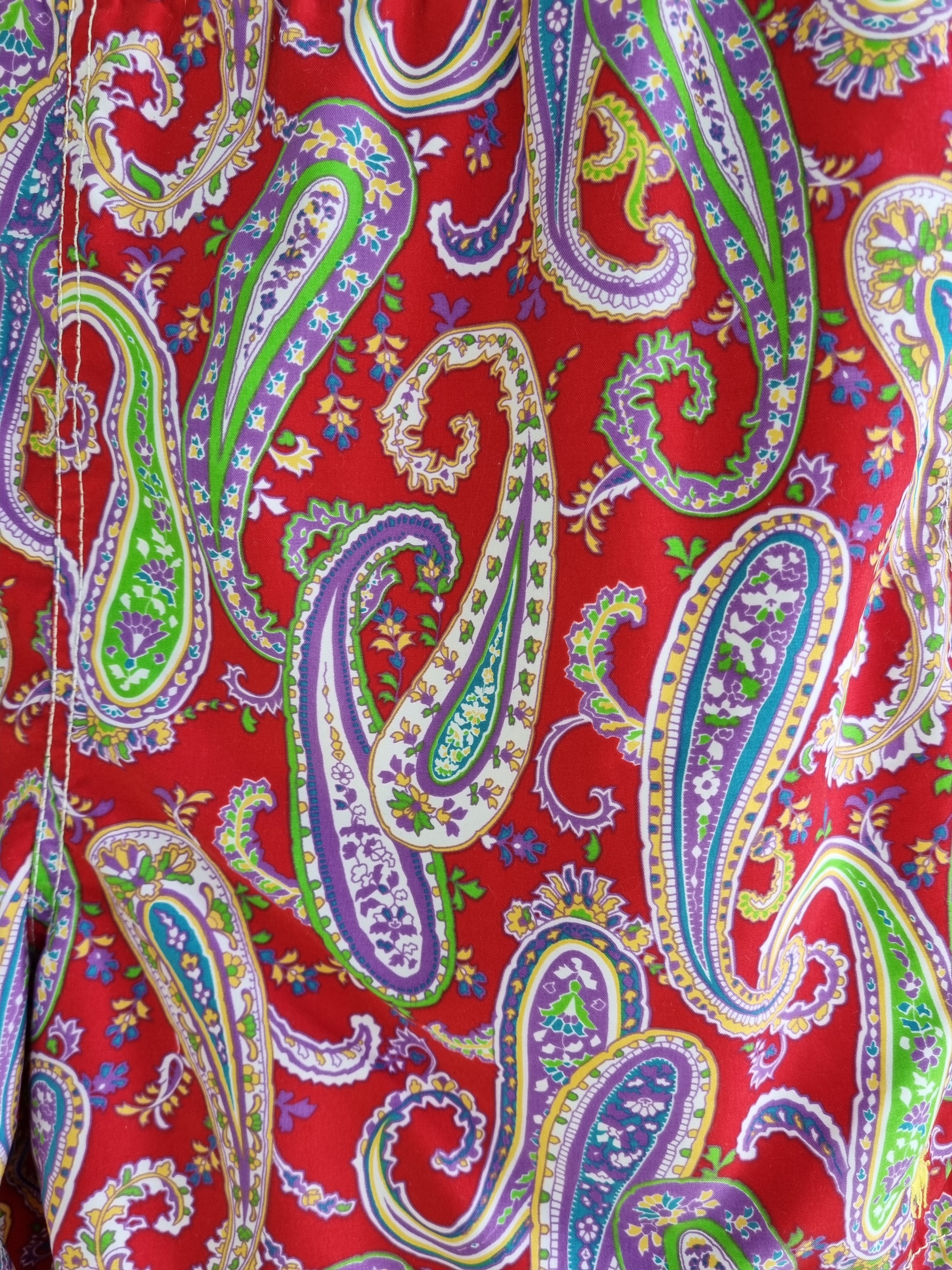 Polo Ralph Lauren × Ralph Lauren Paisley Print Hawaiian Shorts by Ralph Lauren 90s Size US 32 / EU 48 - 11 Thumbnail