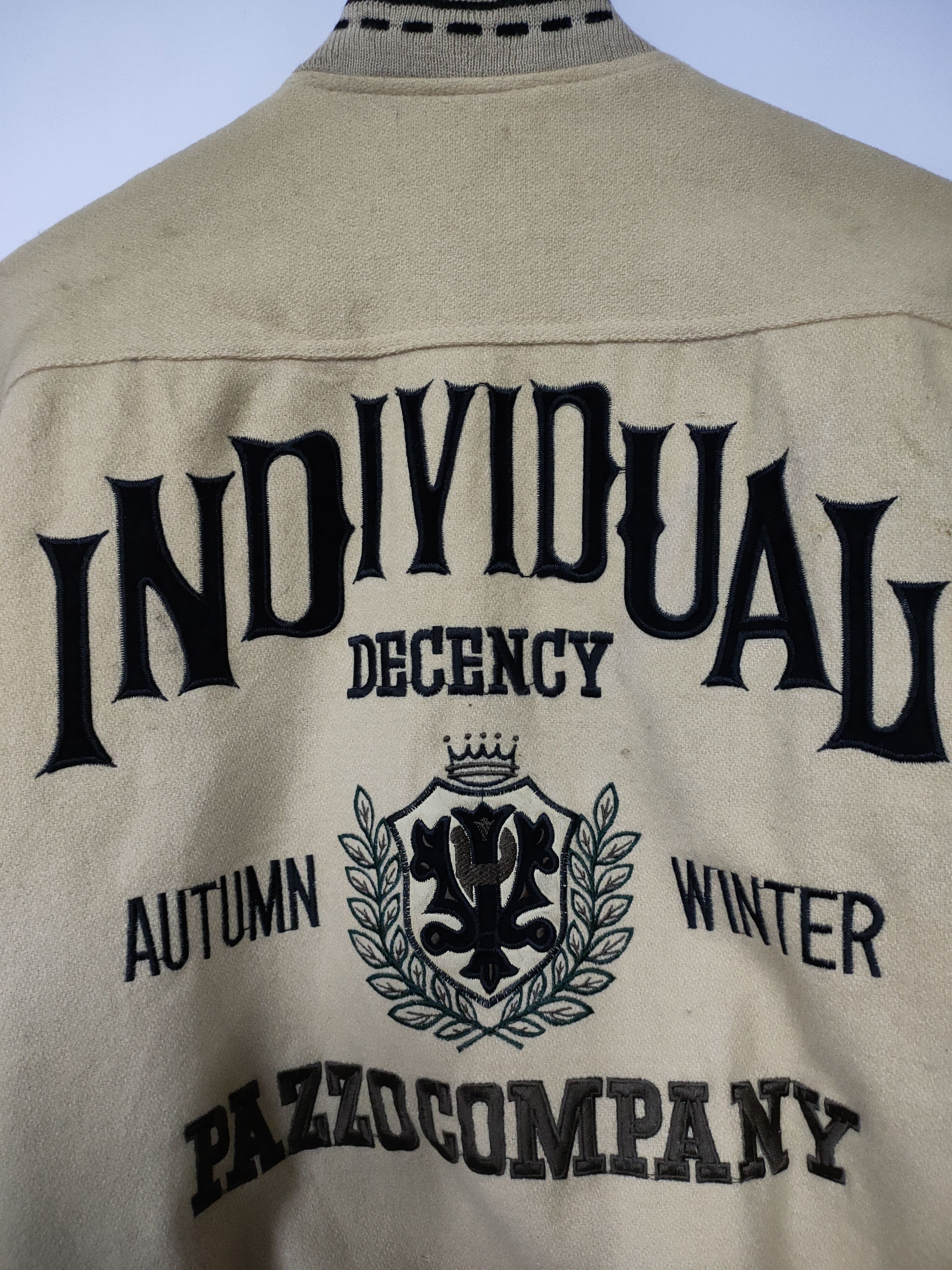 Japanese Brand × Vintage VTG PAZZO 90-91 AW VARSITY JACKETS Size US M / EU 48-50 / 2 - 8 Thumbnail